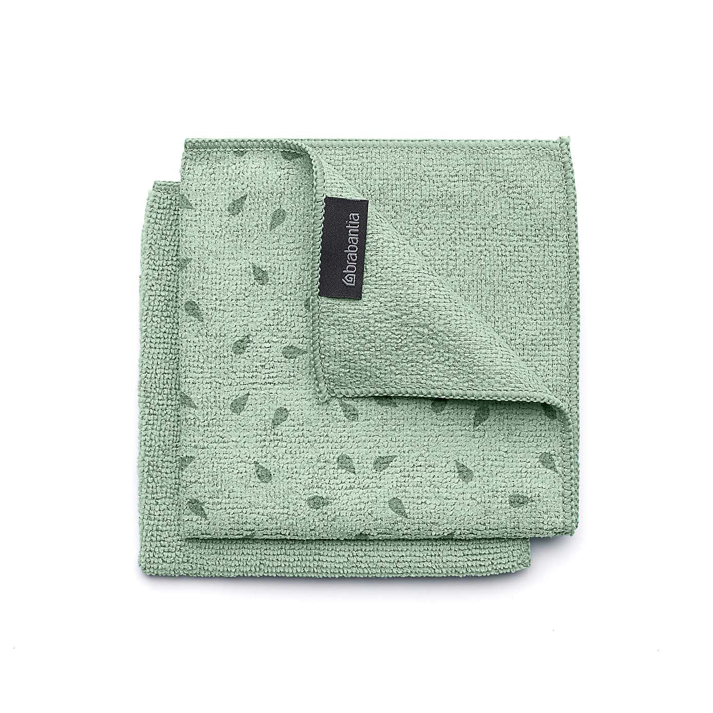 Brabantia SinkSide Microfibre Dish Cloths Jade Green