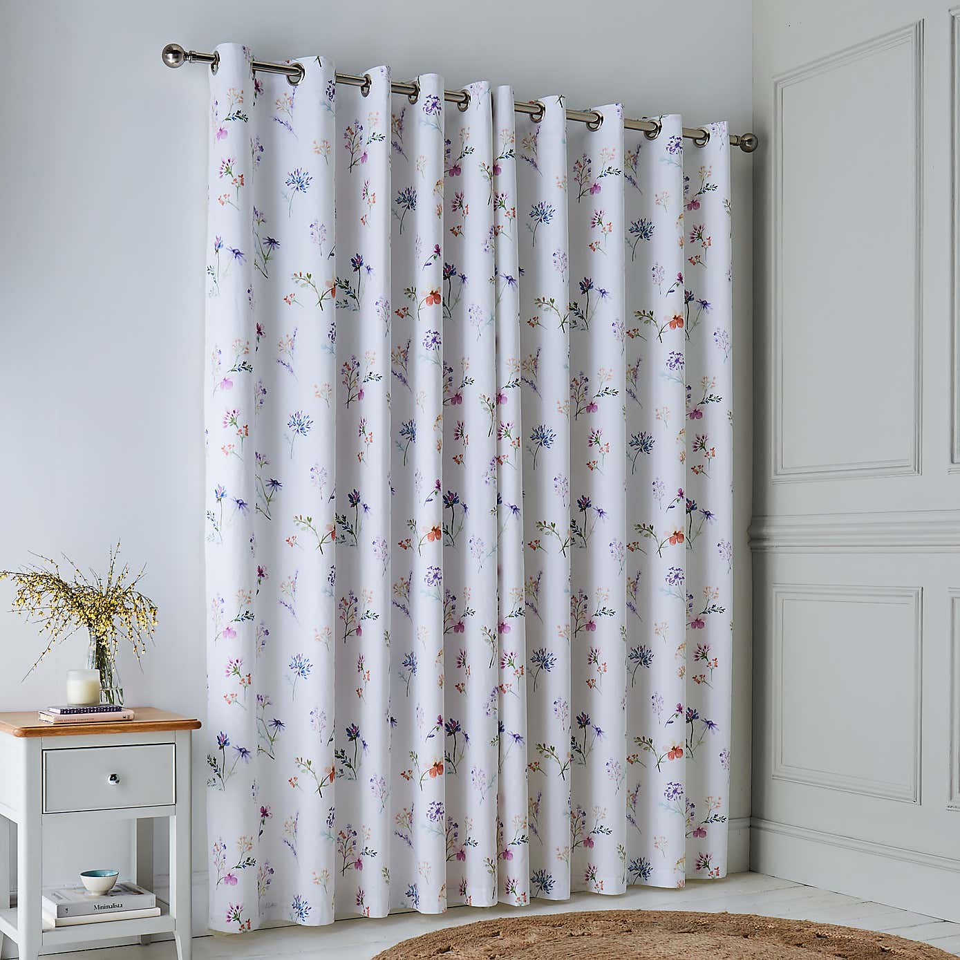 Springfield Floral Eyelet Curtains