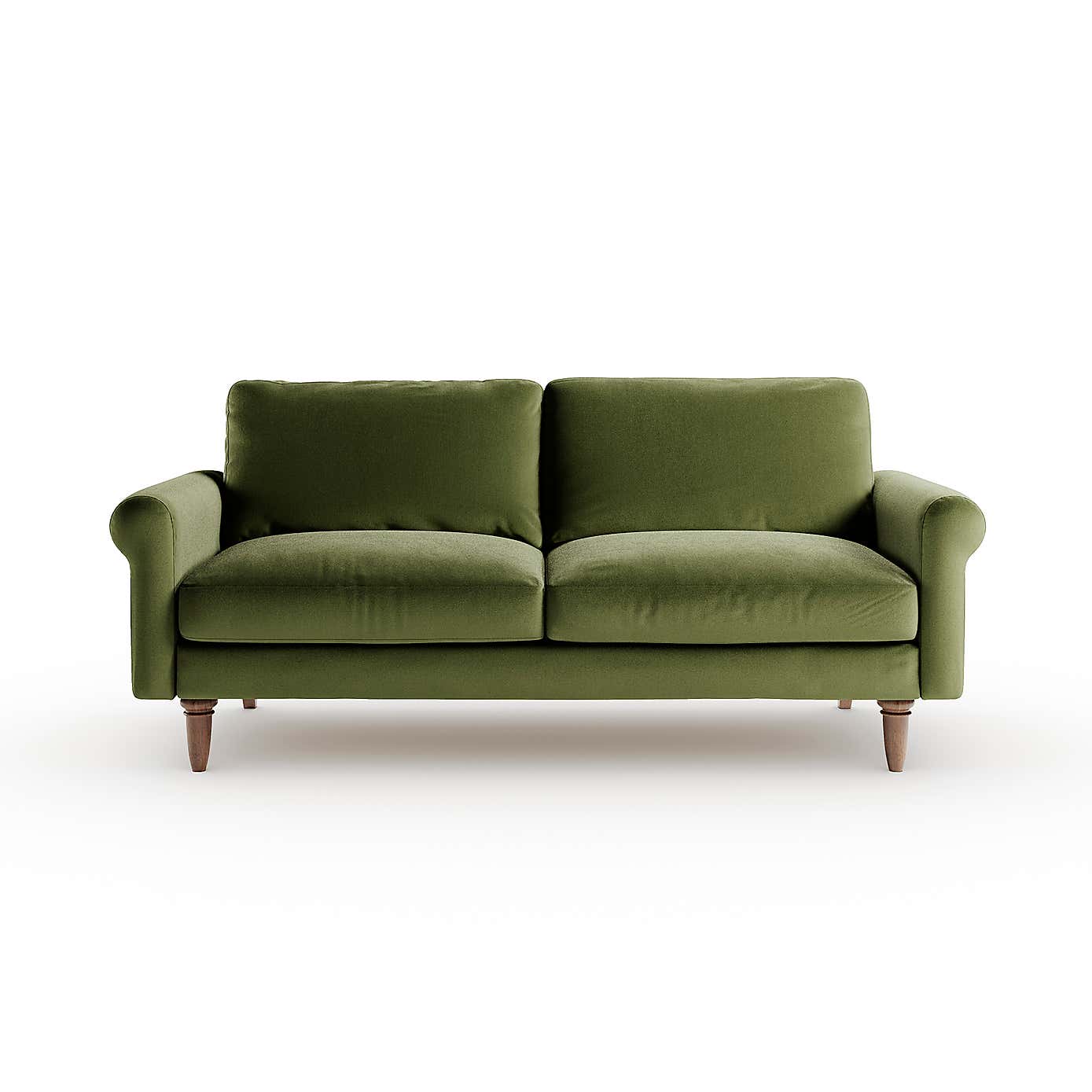 Maeve Compact Velvet 3 Seater Sofa
