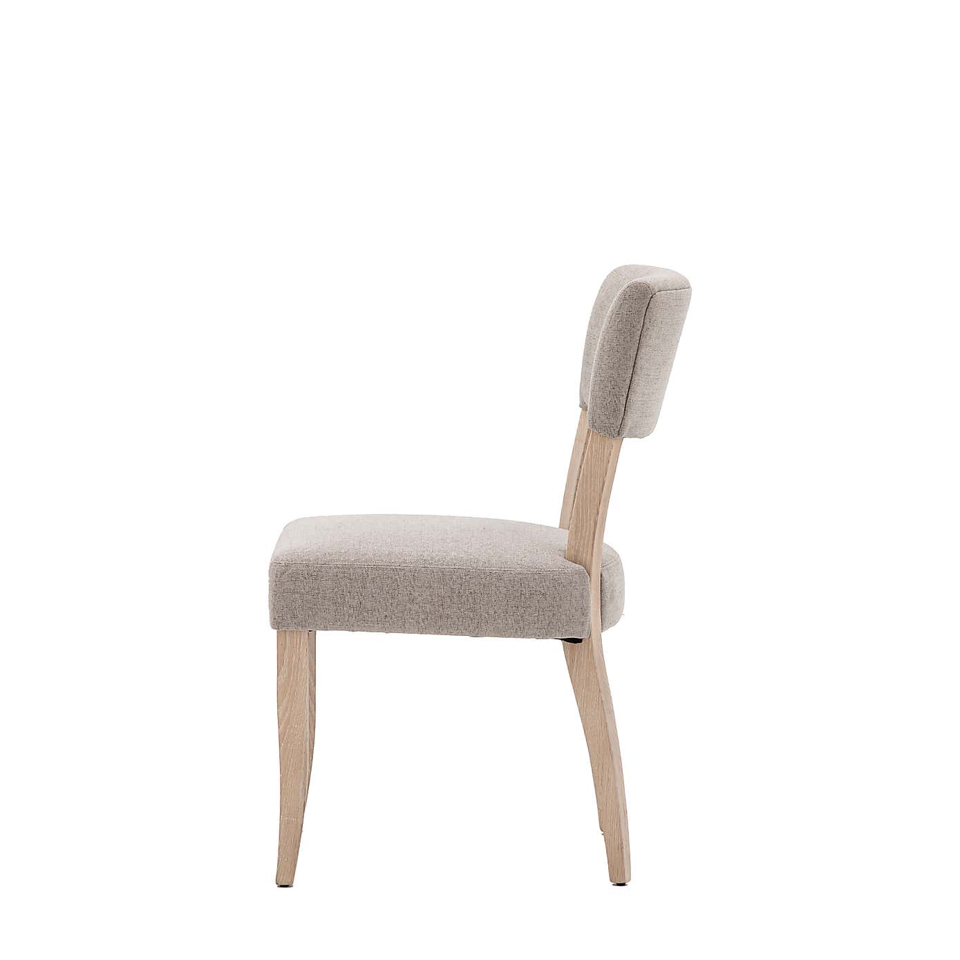 Elda Set of 2 Dining Chairs, Linen