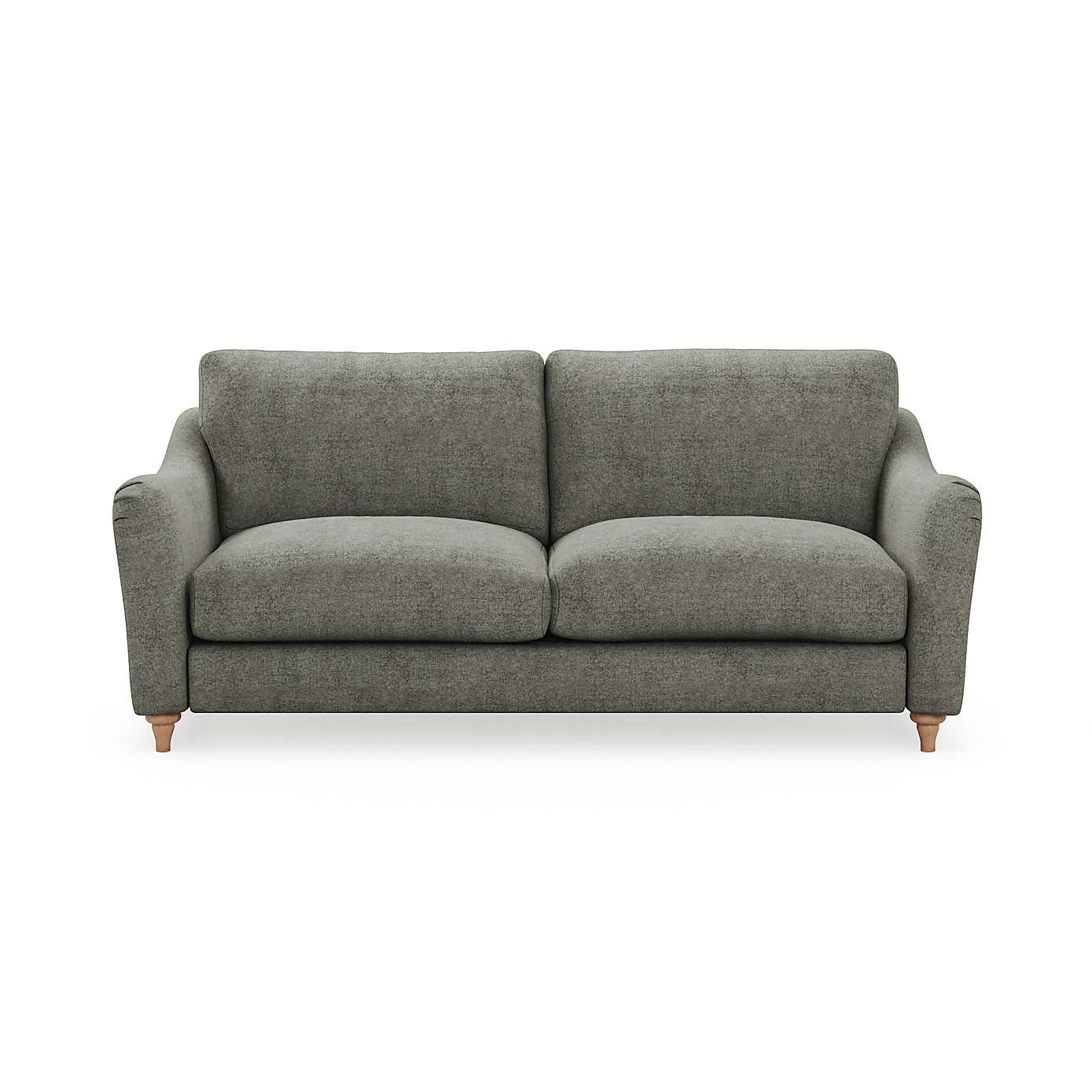 Hattie Tonal Plush Chenille 3 Seater Sofa