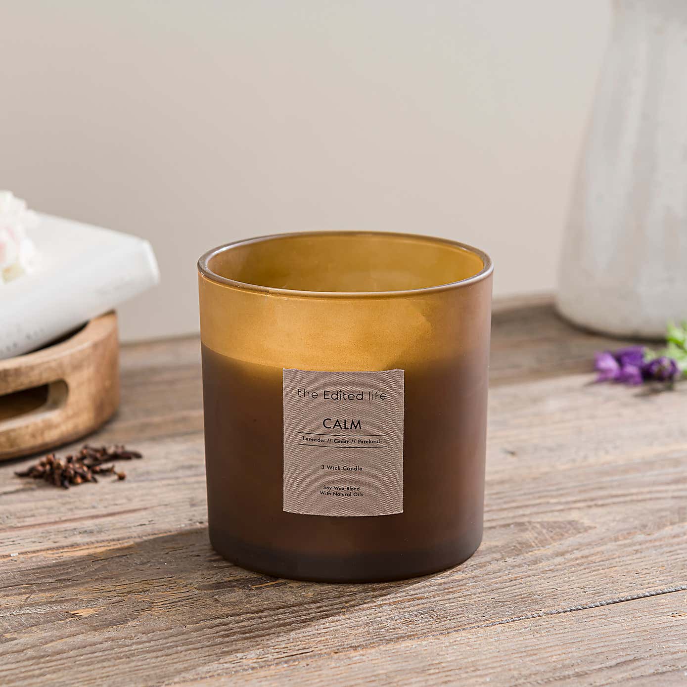 Calm Soy Wax Multi Wick Candle