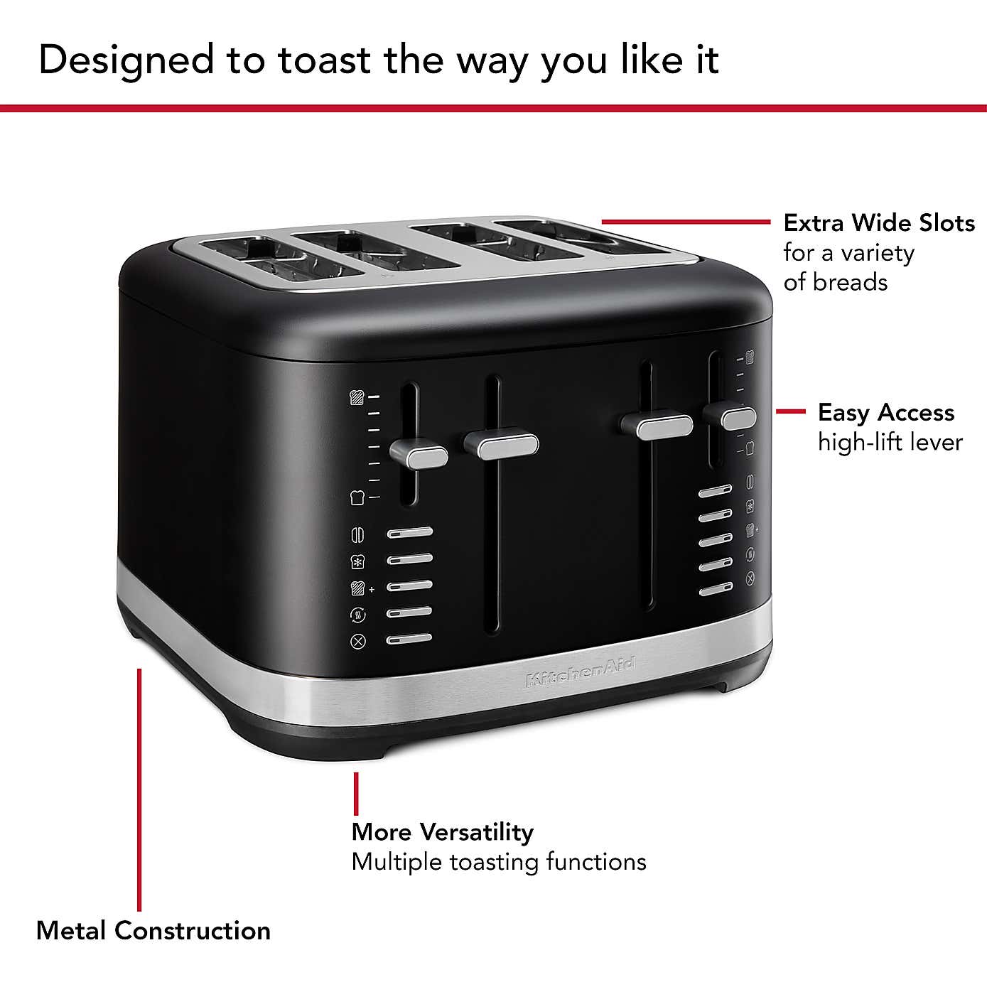 KitchenAid 4 Slice Toaster
