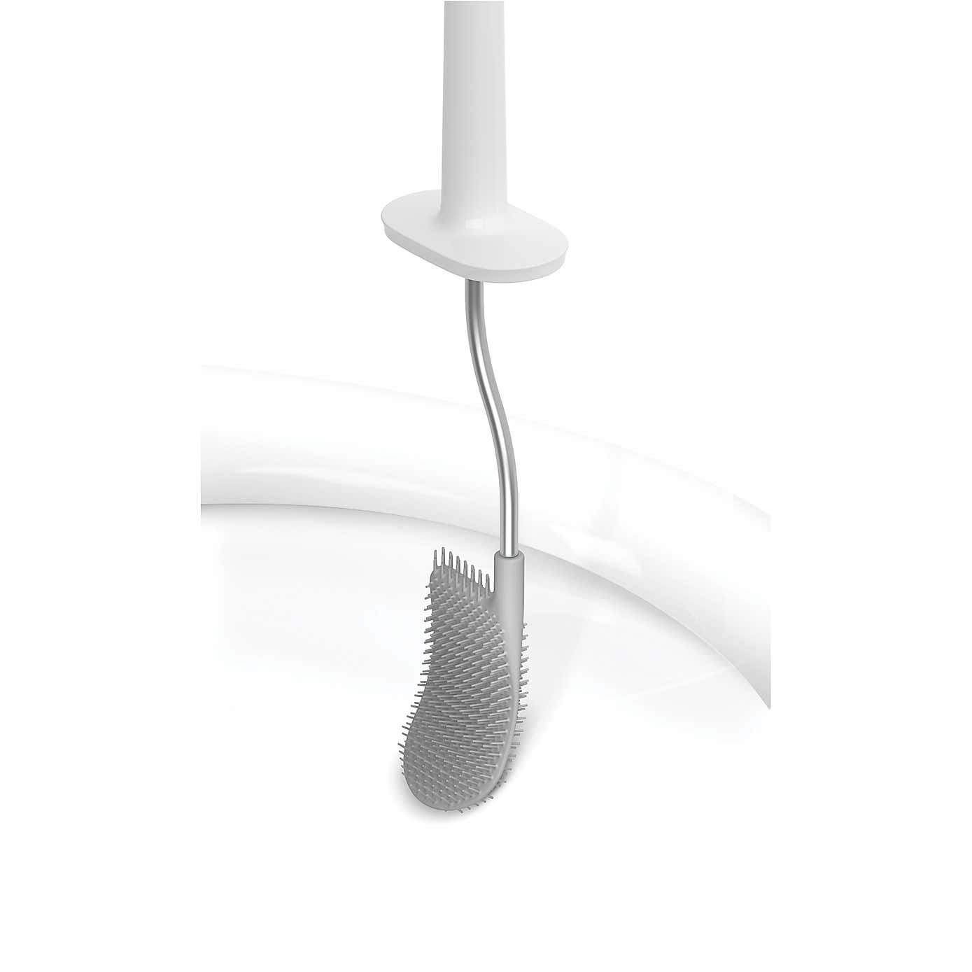 Joseph Joseph Grey Flex Smart Toilet Brush