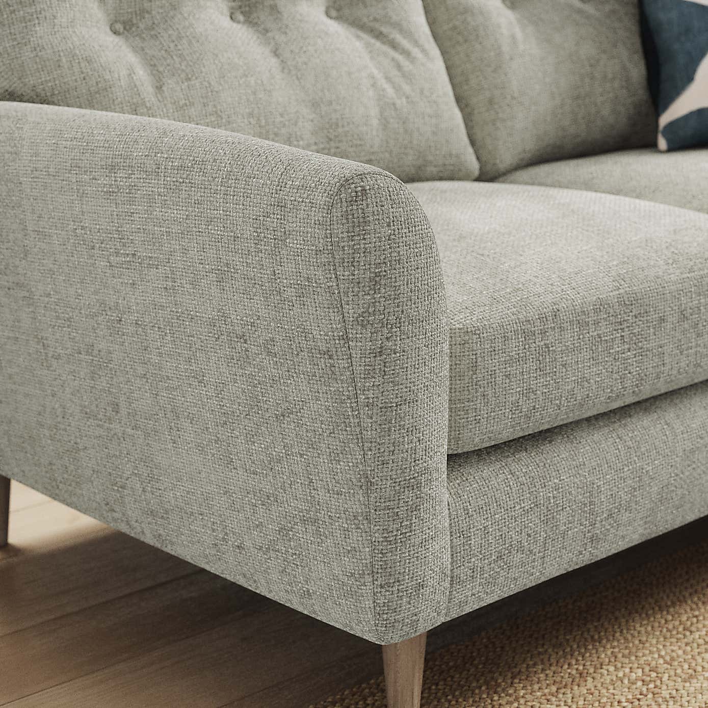 Sven Chunky Chenille 2 Seater Sofa