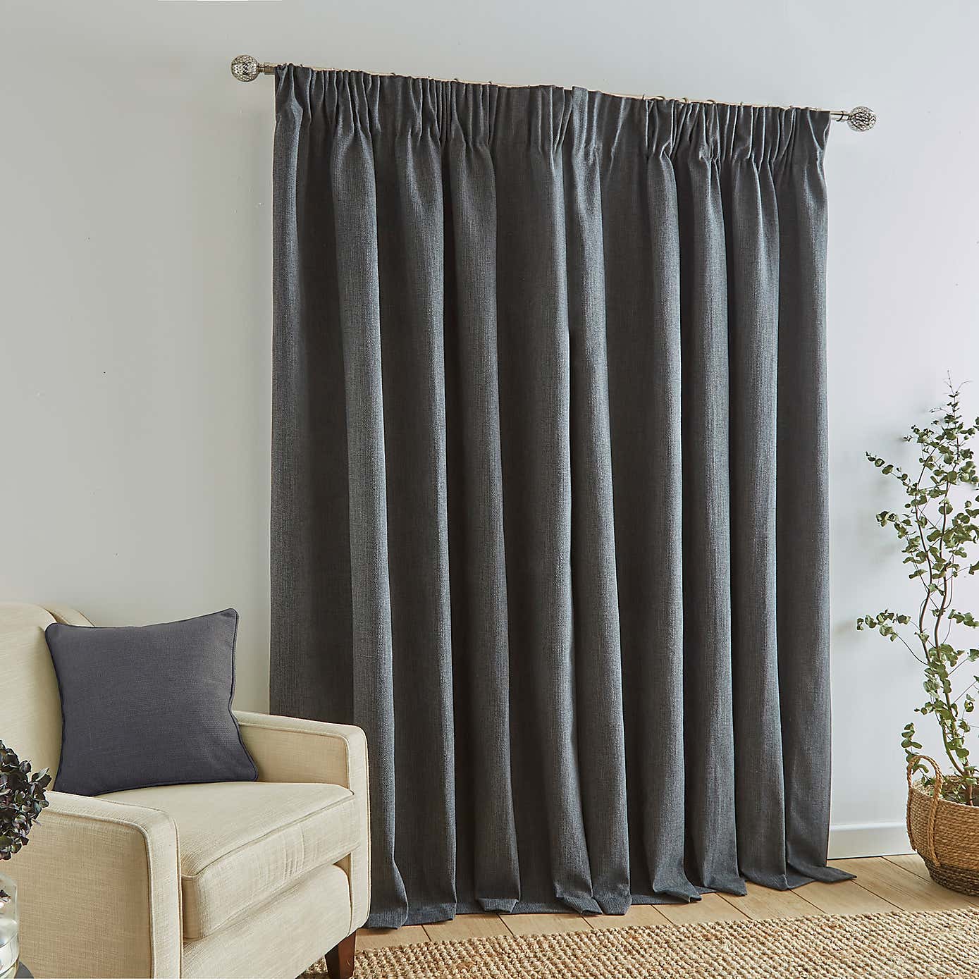 Wynter Thermal Pencil Pleat Curtains