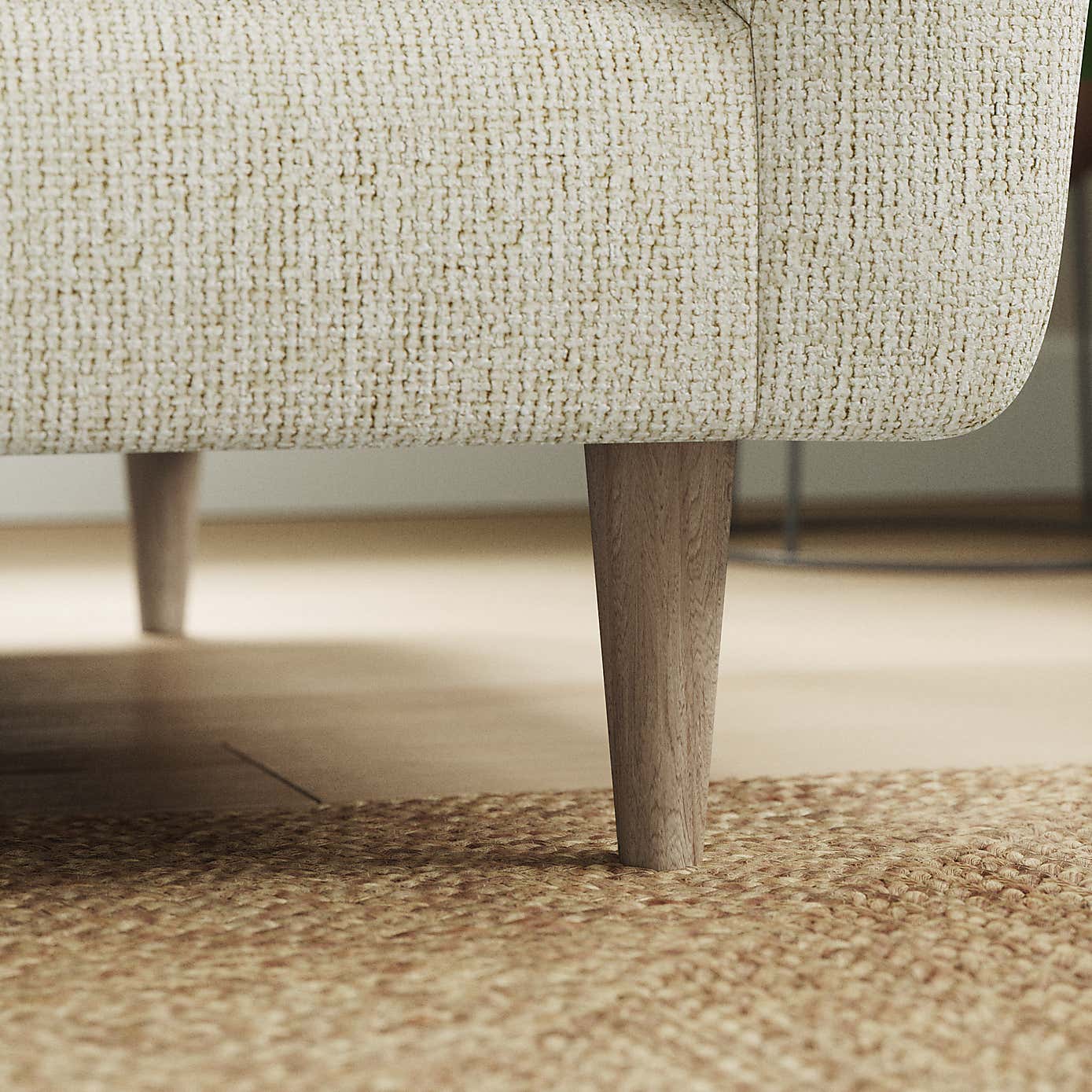 Sven Chunky Chenille 4 Seater Sofa