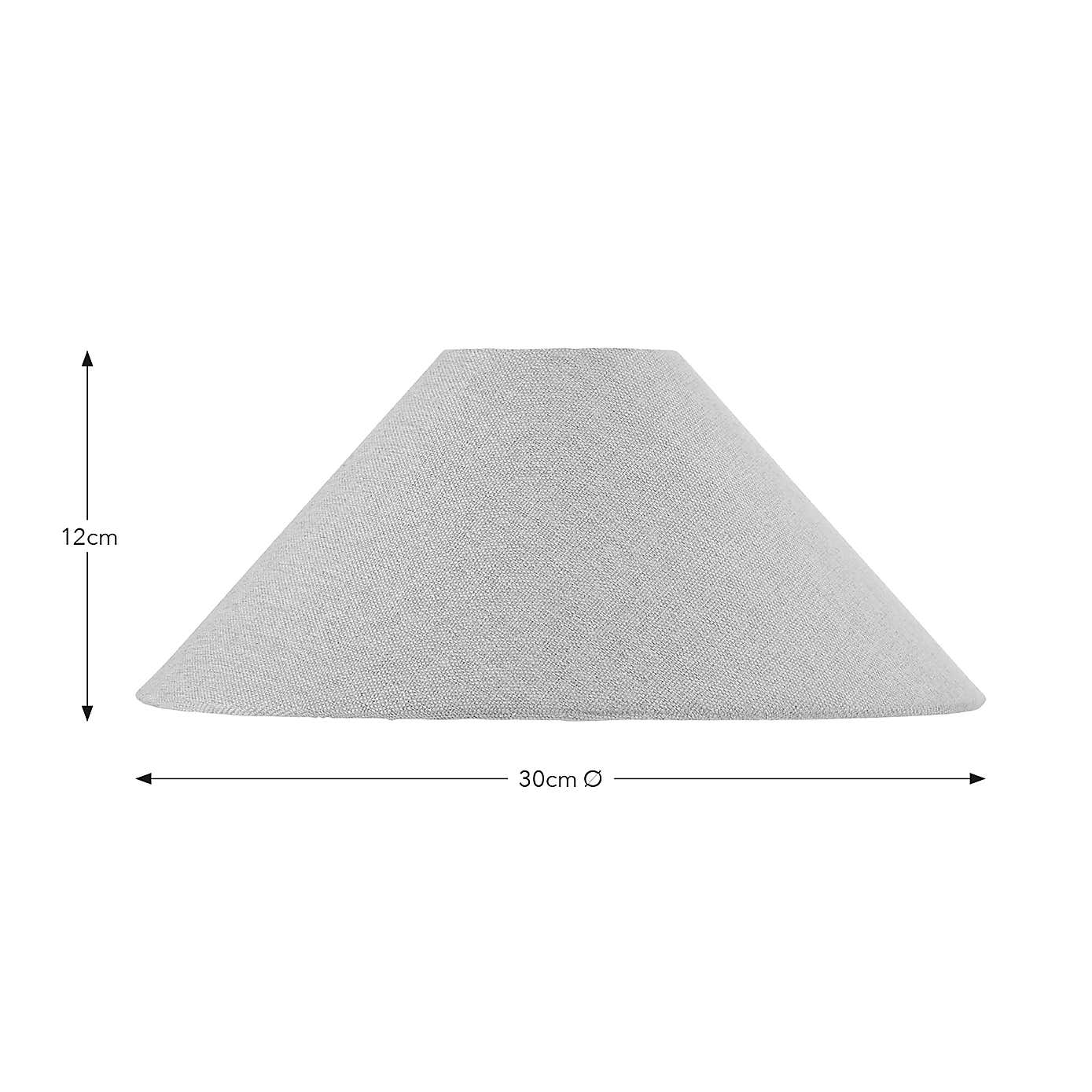 Churchgate Ashby Conical Extreme Empire Easy Fit Lamp Shade
