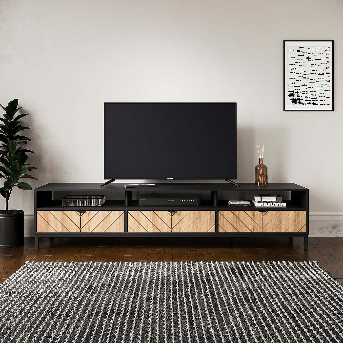 Nixon Extra Wide TV Unit for TVs up to 80"