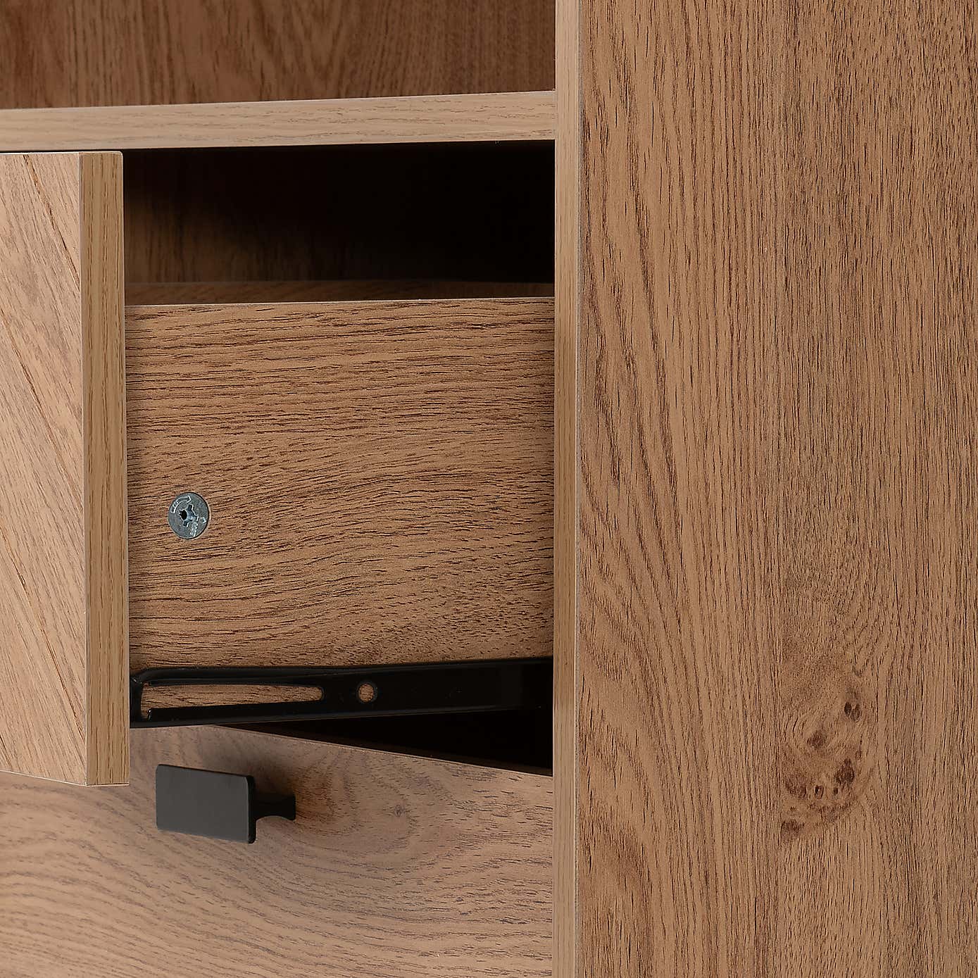 Leon 2 Drawer and 2 Shelf Cabinet