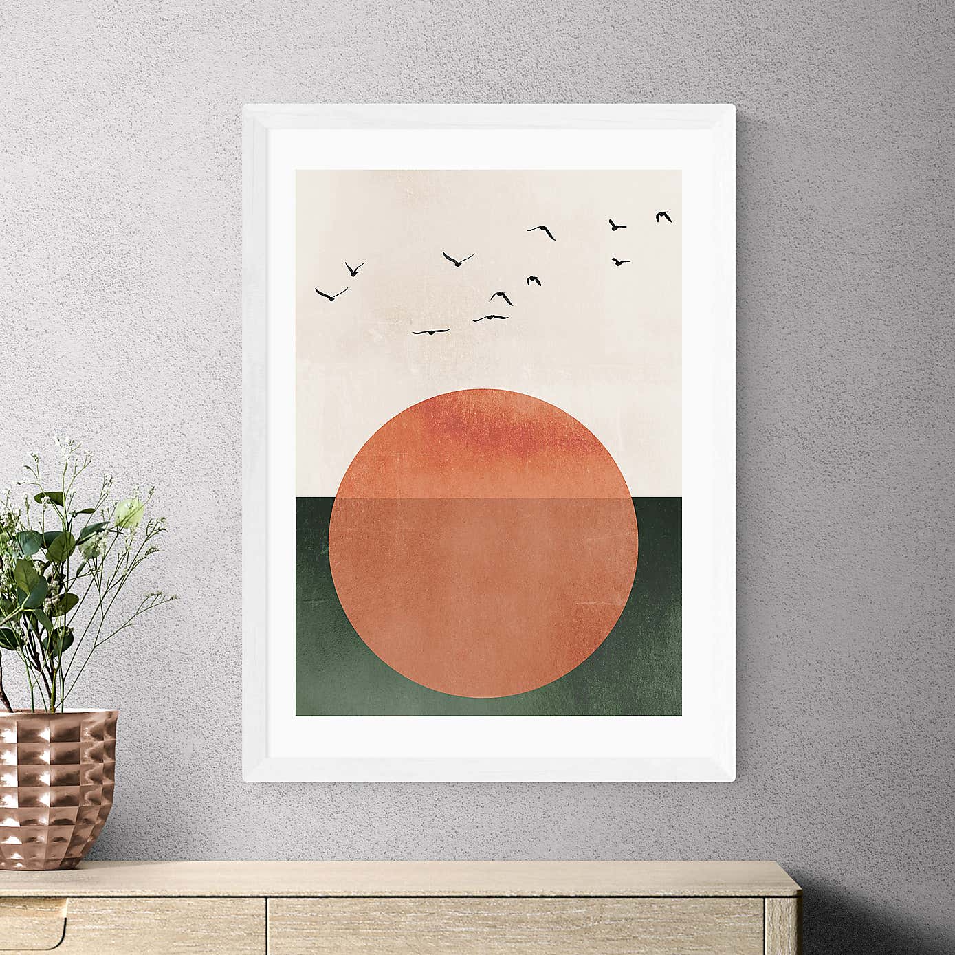 East End Prints Rising Print by Kubistika