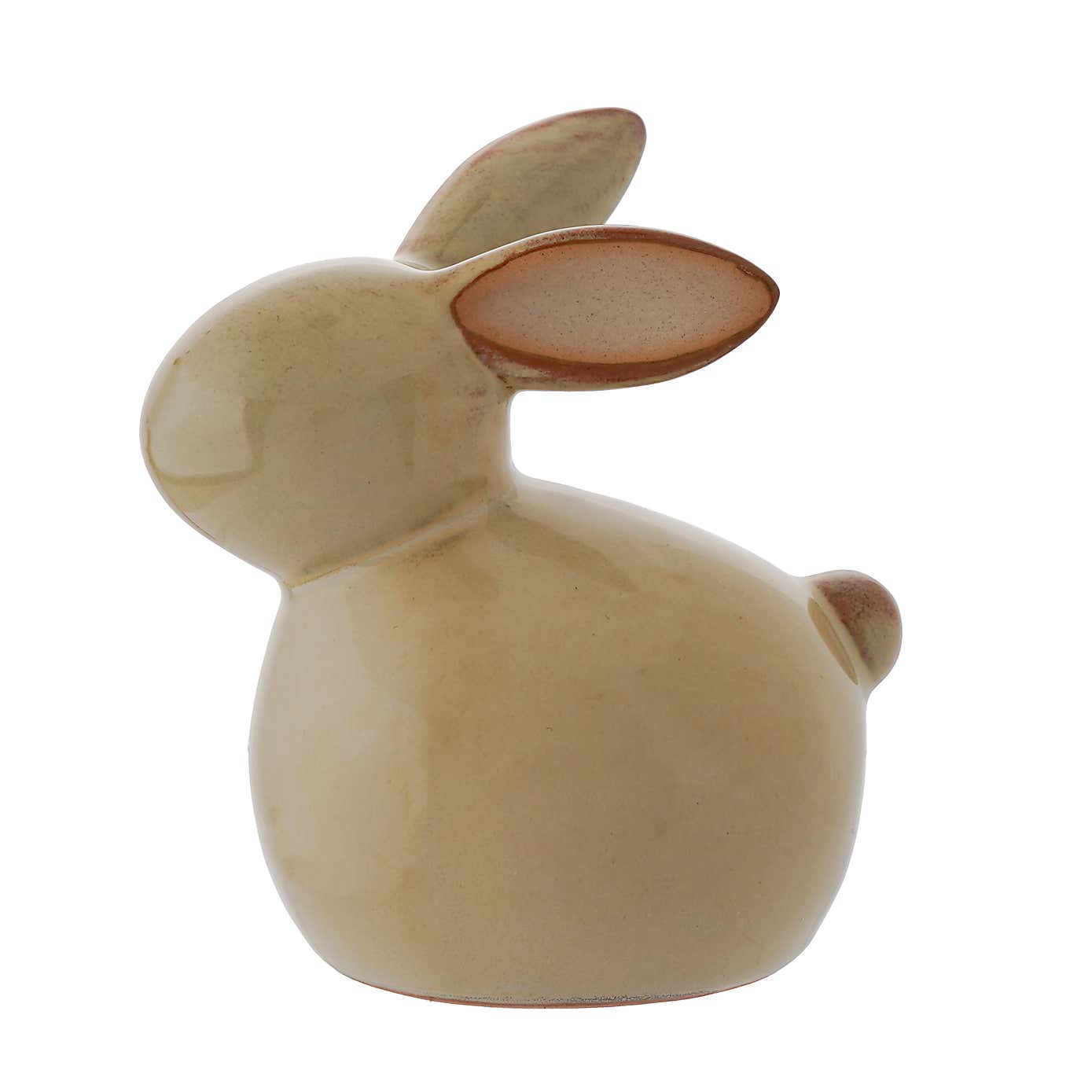Eggs Traordinary Gifting Ceramic Bunny Taupe