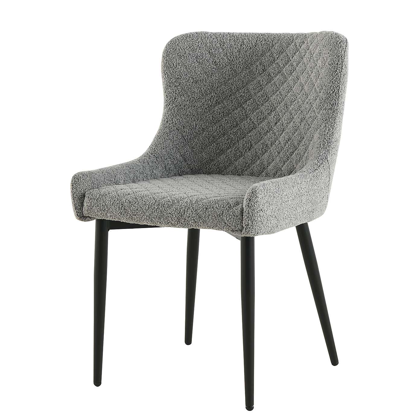 Indus Valley Camden 4-6 Seater Extendable Conical Dining Table With 4 Aura Chairs