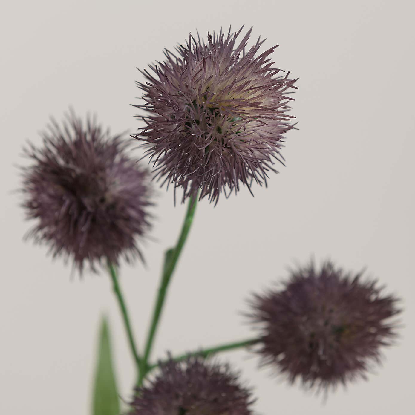 Artificial Purple Lavender Thistle Stem