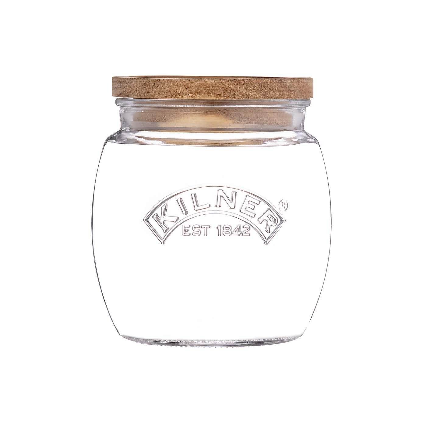Kilner 0.85 Litre Jar with Acacia Wooden Lid