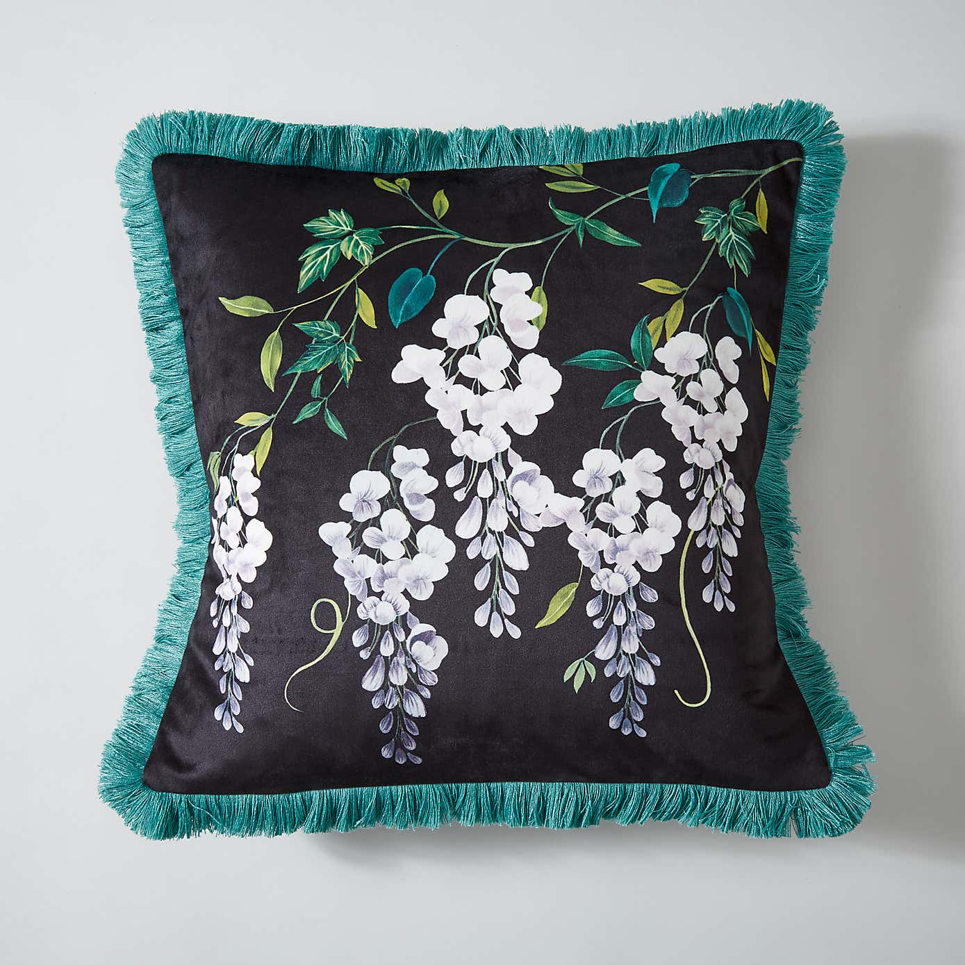 Wysteria Velour Cushion 43x43