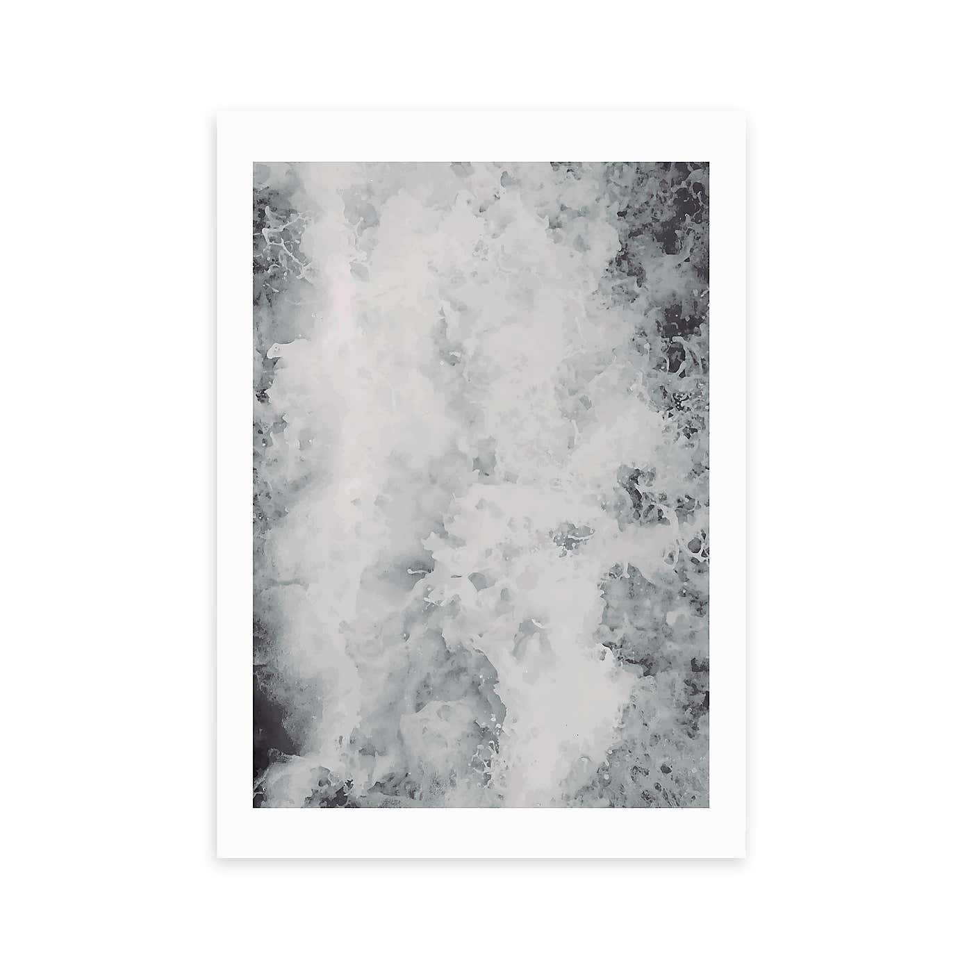 East End Prints Sea Foam Print by Rafael Farias