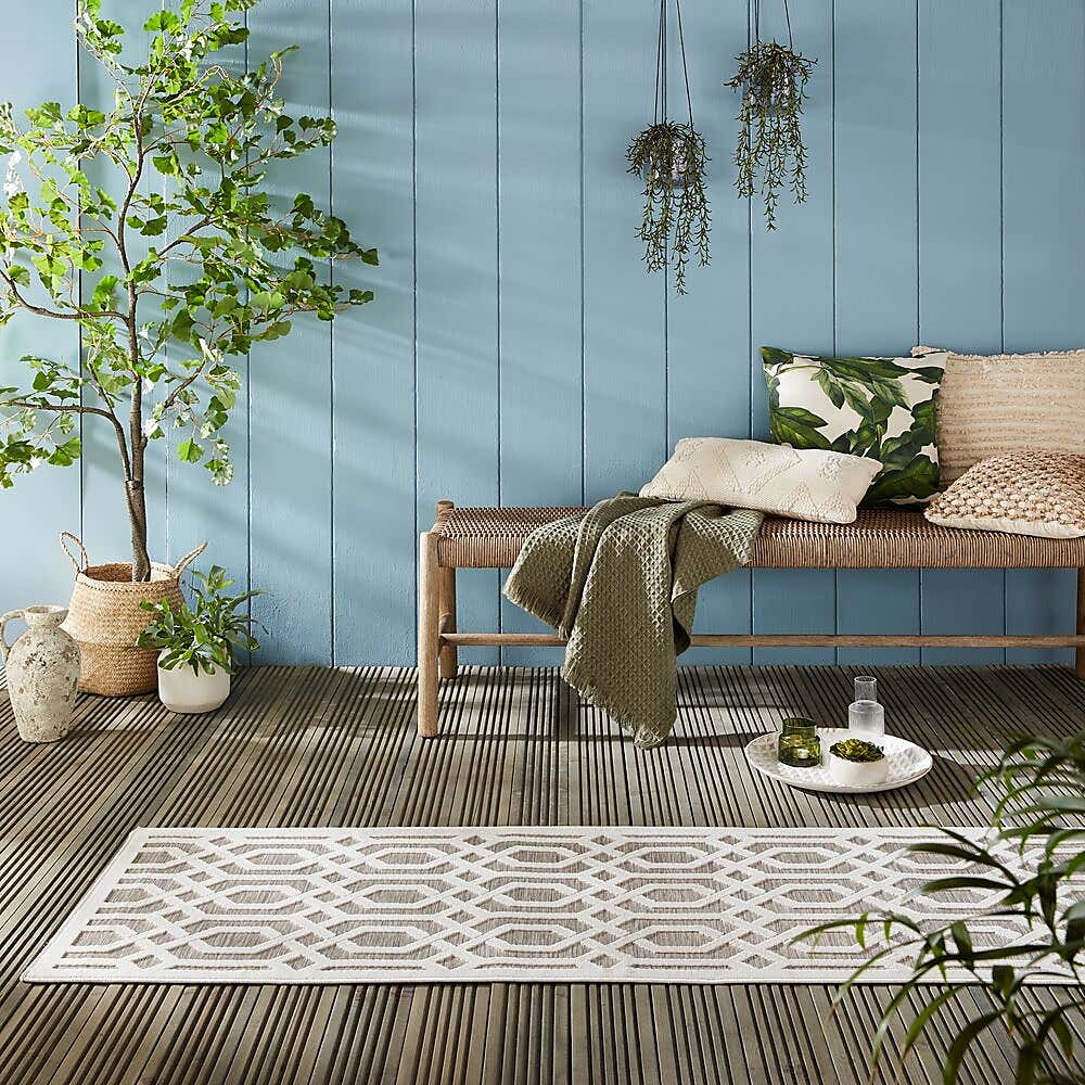 Mataro Geometric Indoor Outdoor Runner