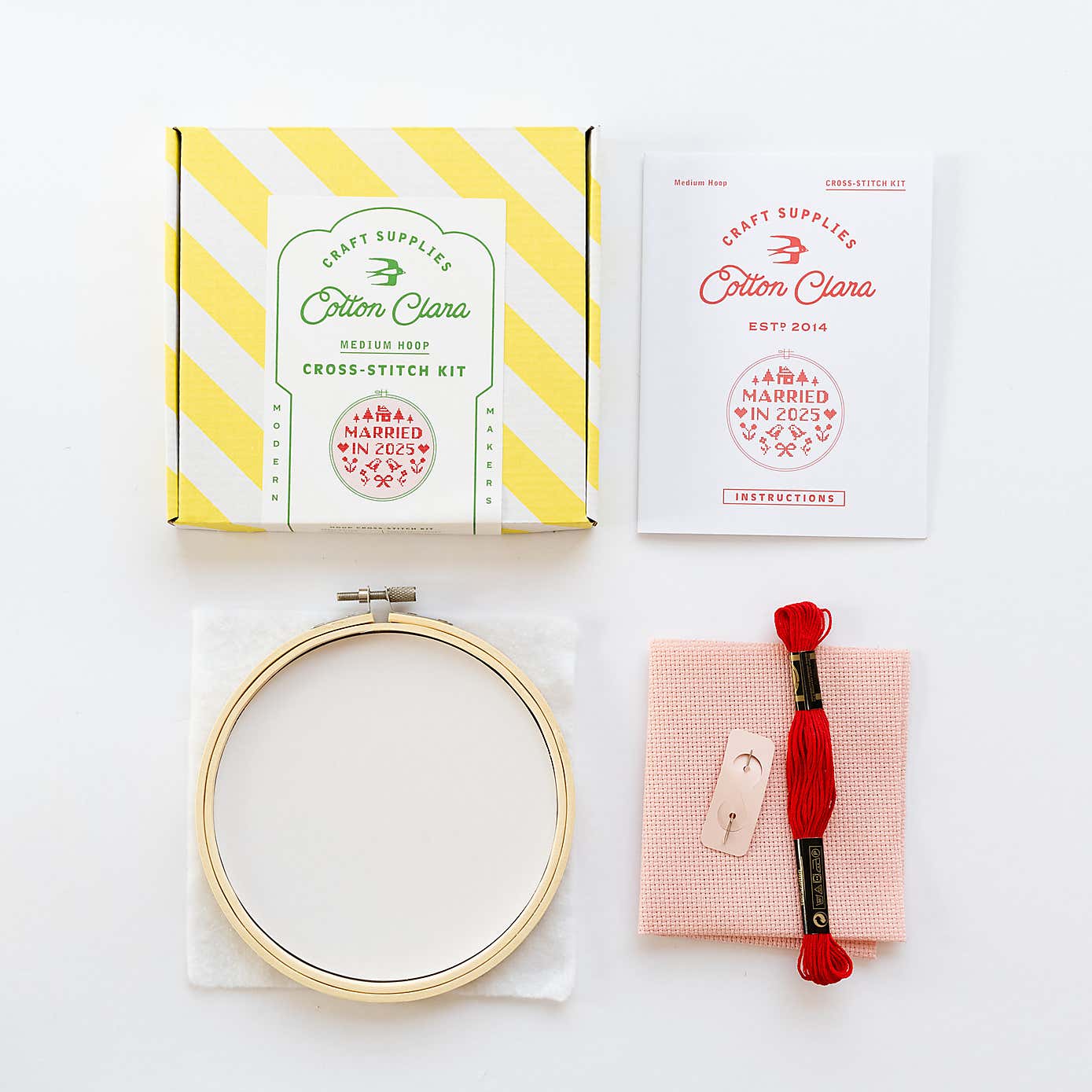 Cotton Clara Married in 2025 Cross Stitch Kit