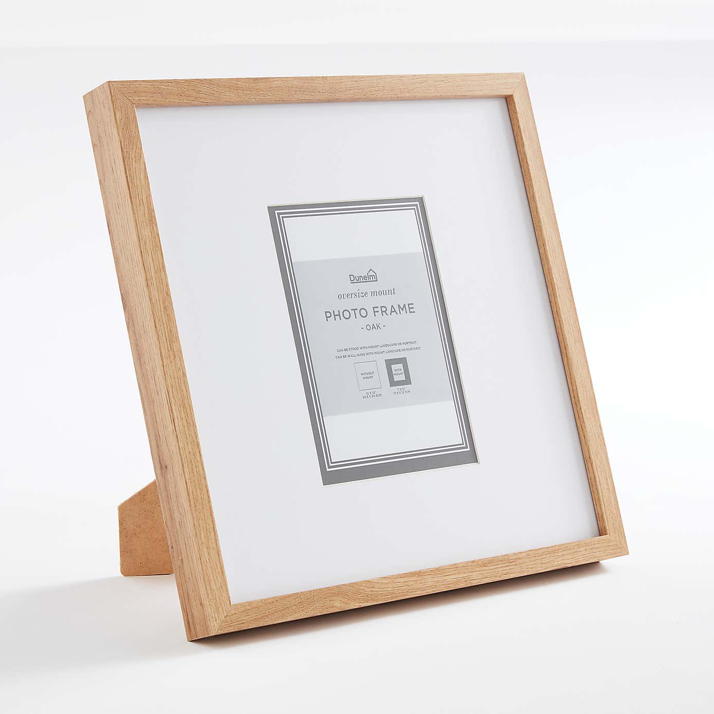 Oversized Mount Square Photo Frame