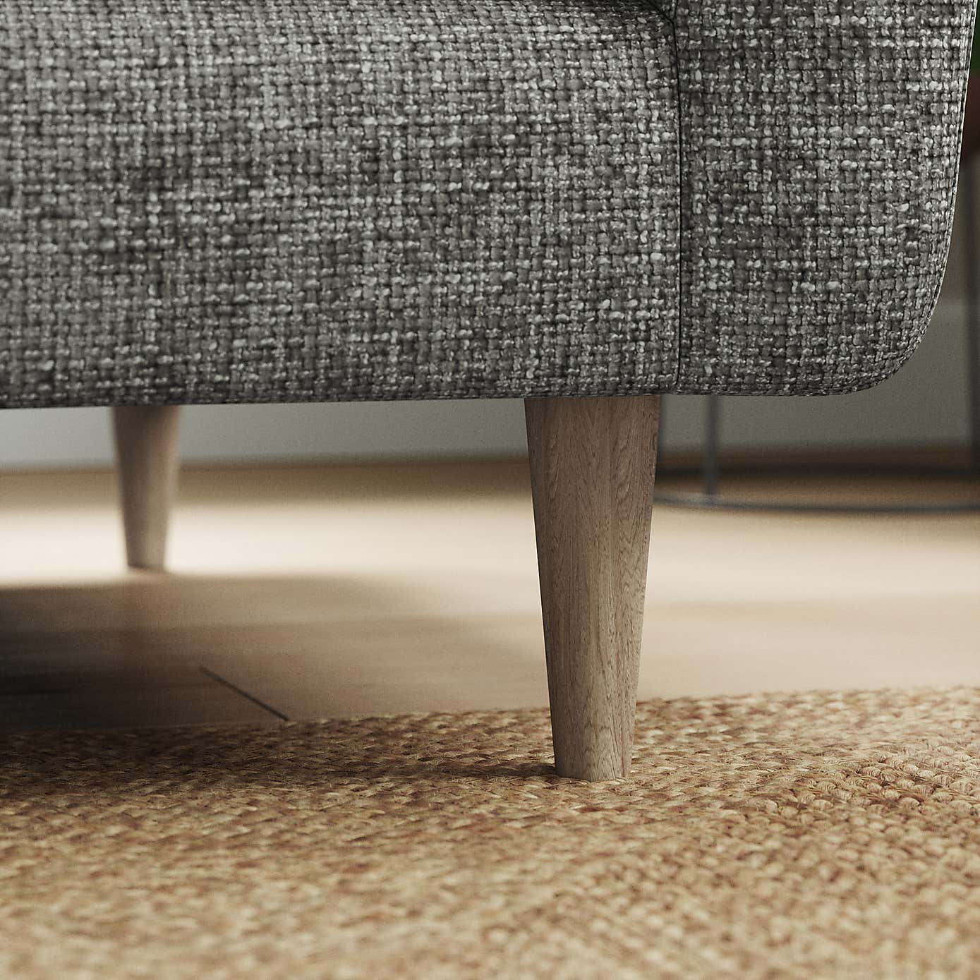 Sven Chunky Chenille 4 Seater Sofa