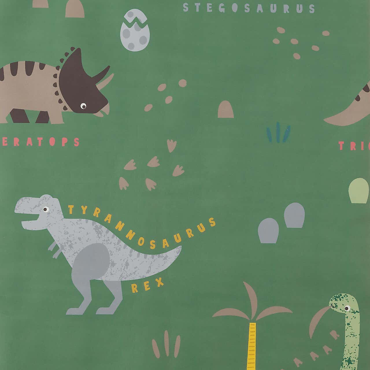 Dino Twist Safe Blackout Roller Blind