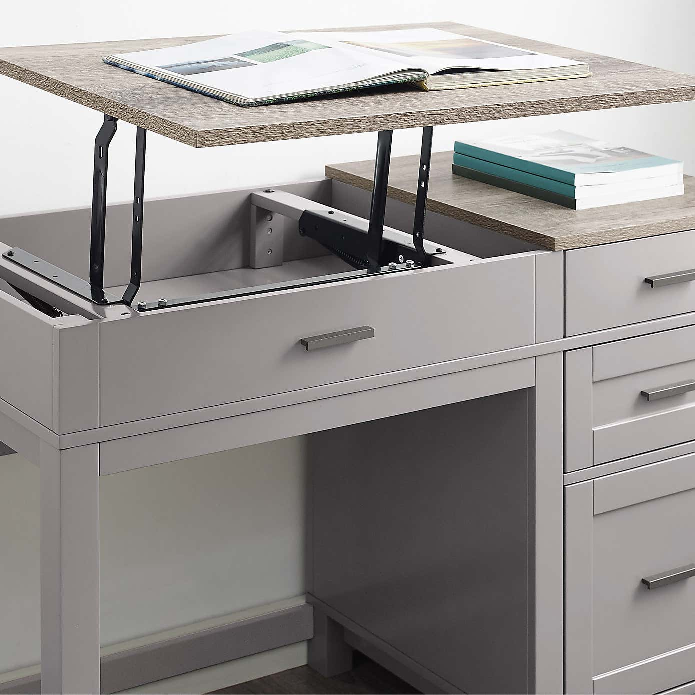 Caver Lift-Top Desk