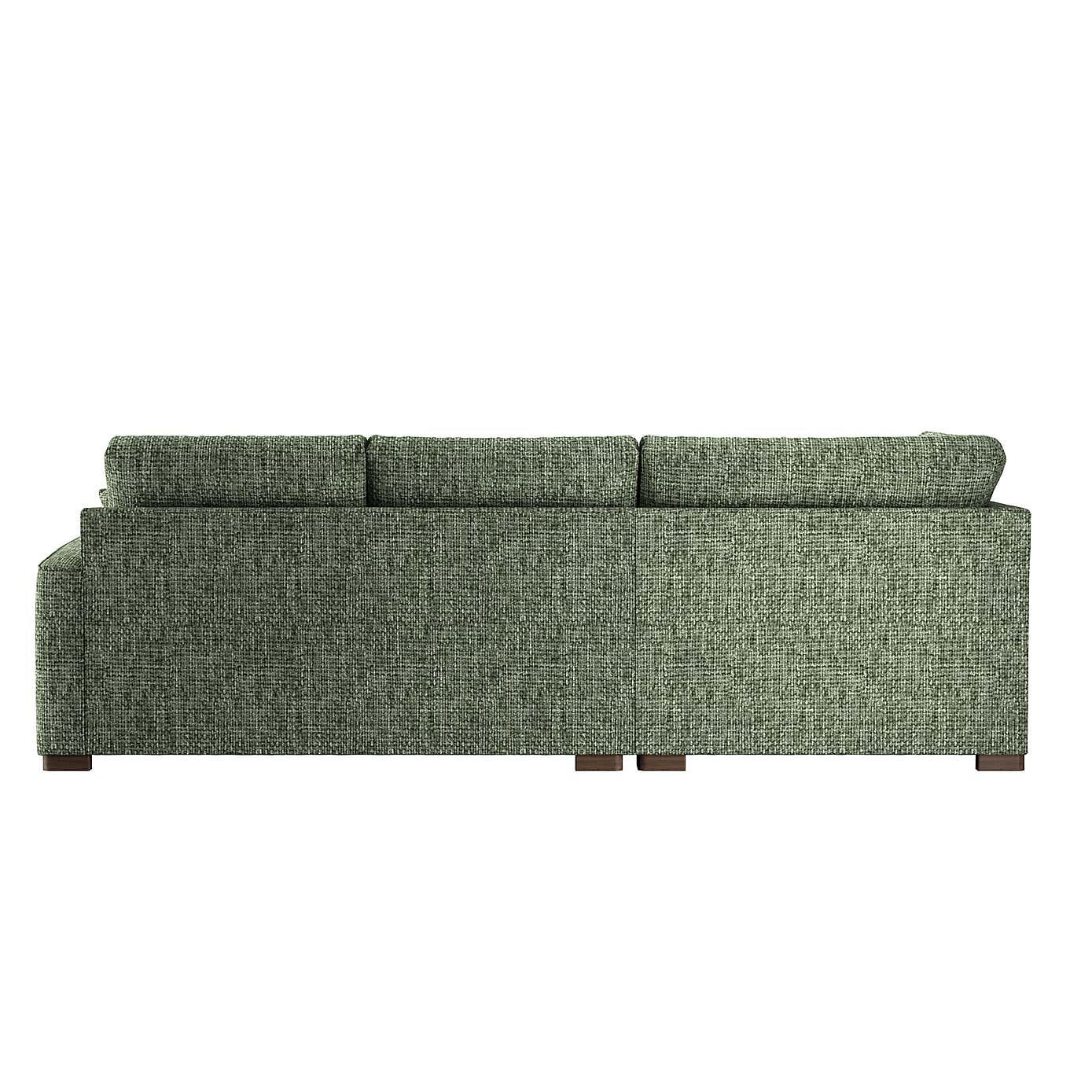 Carson Chunky Chenille Right Hand Corner Sofa