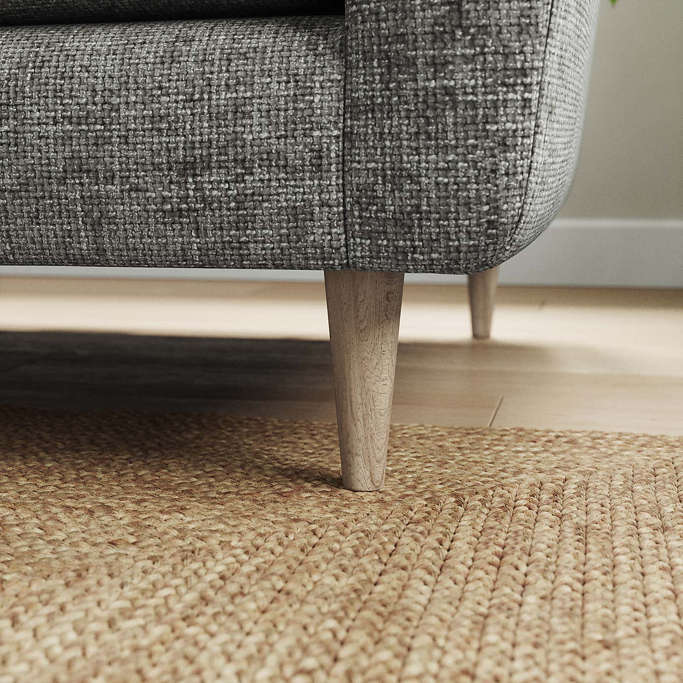 Sven Chunky Chenille 3 Seater Sofa