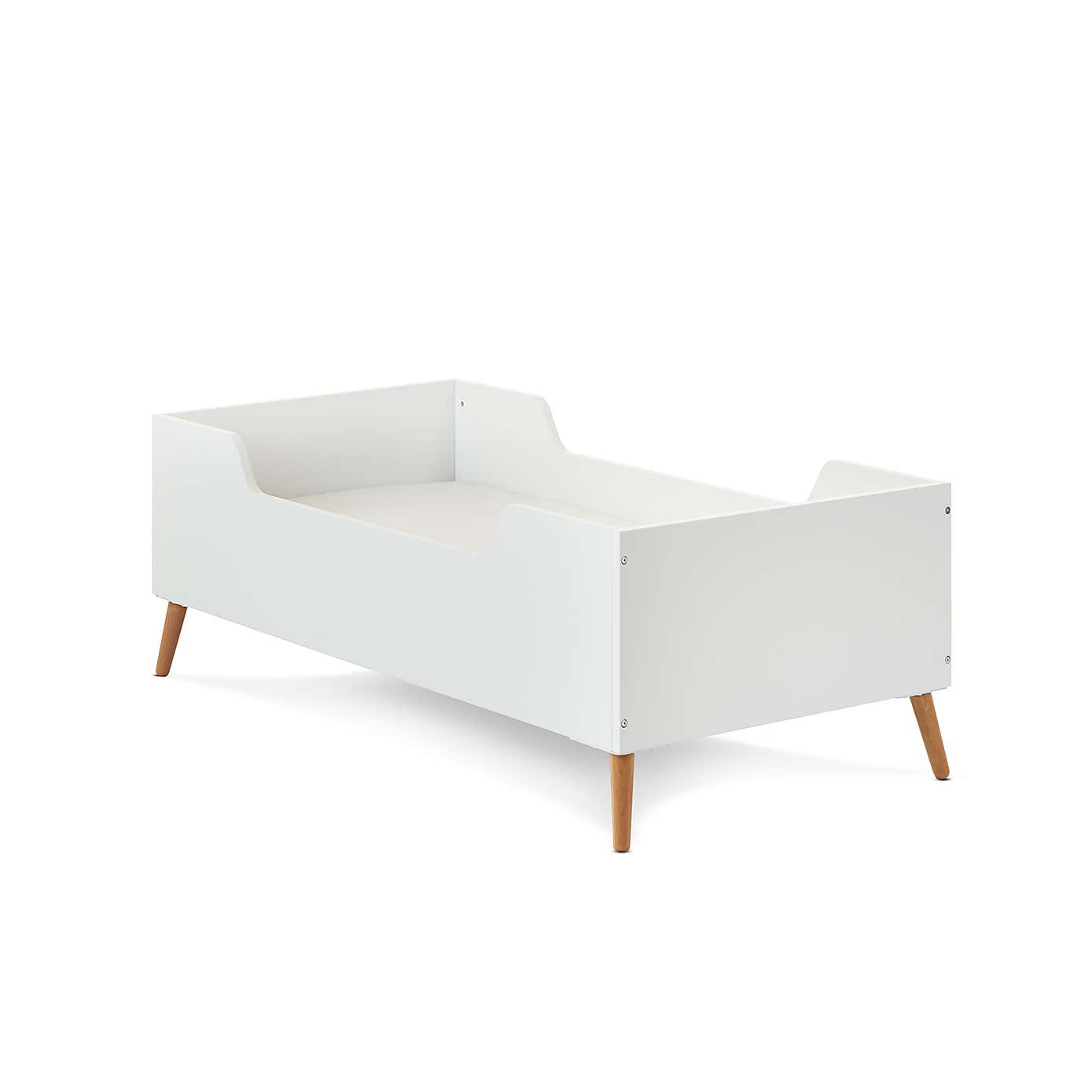 OBaby Maya Bed, White Painted Pine