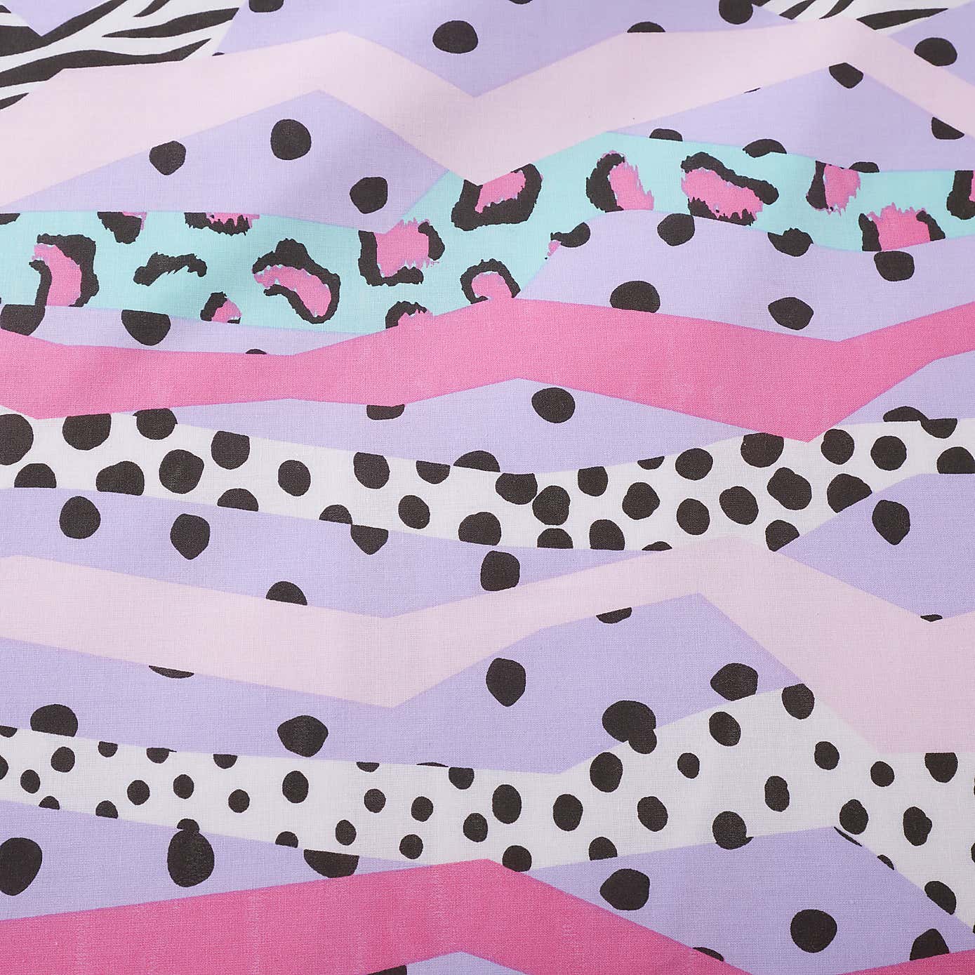 Pack of 2 Leopard Duvet Cover and Pillowcase Set