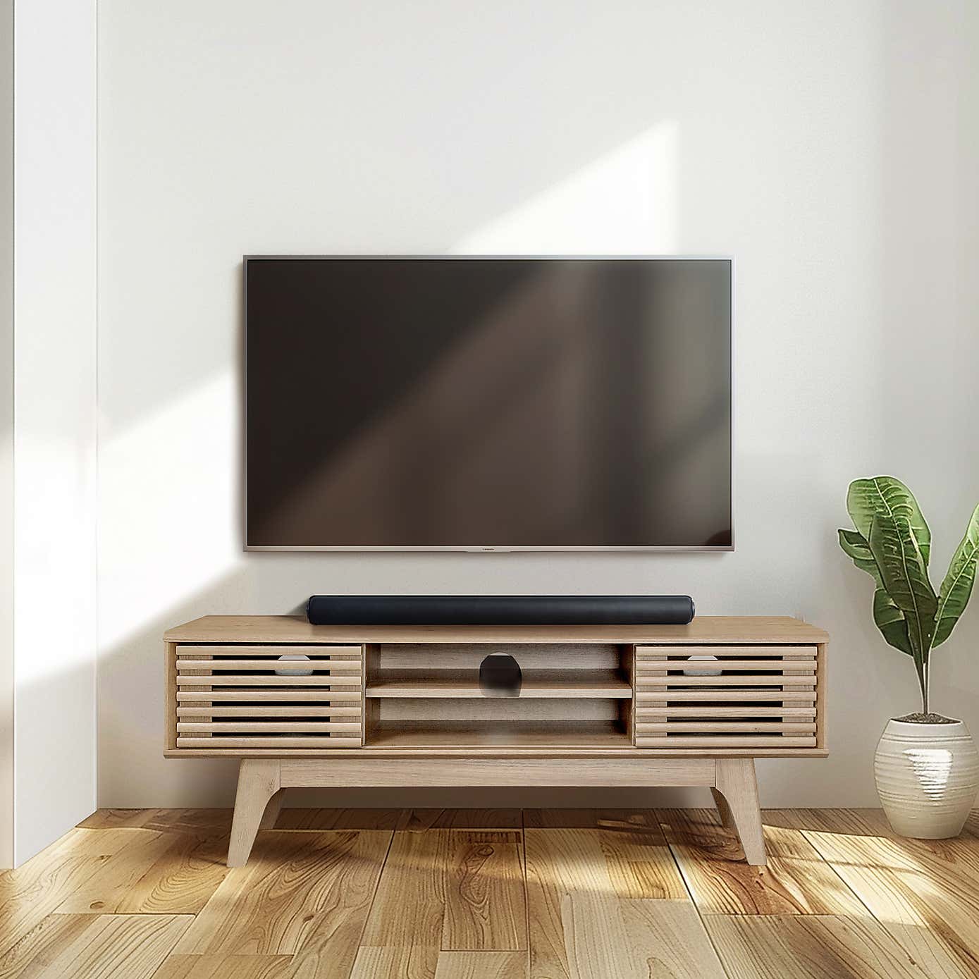Copen Riviera Oak 120 TV Unit