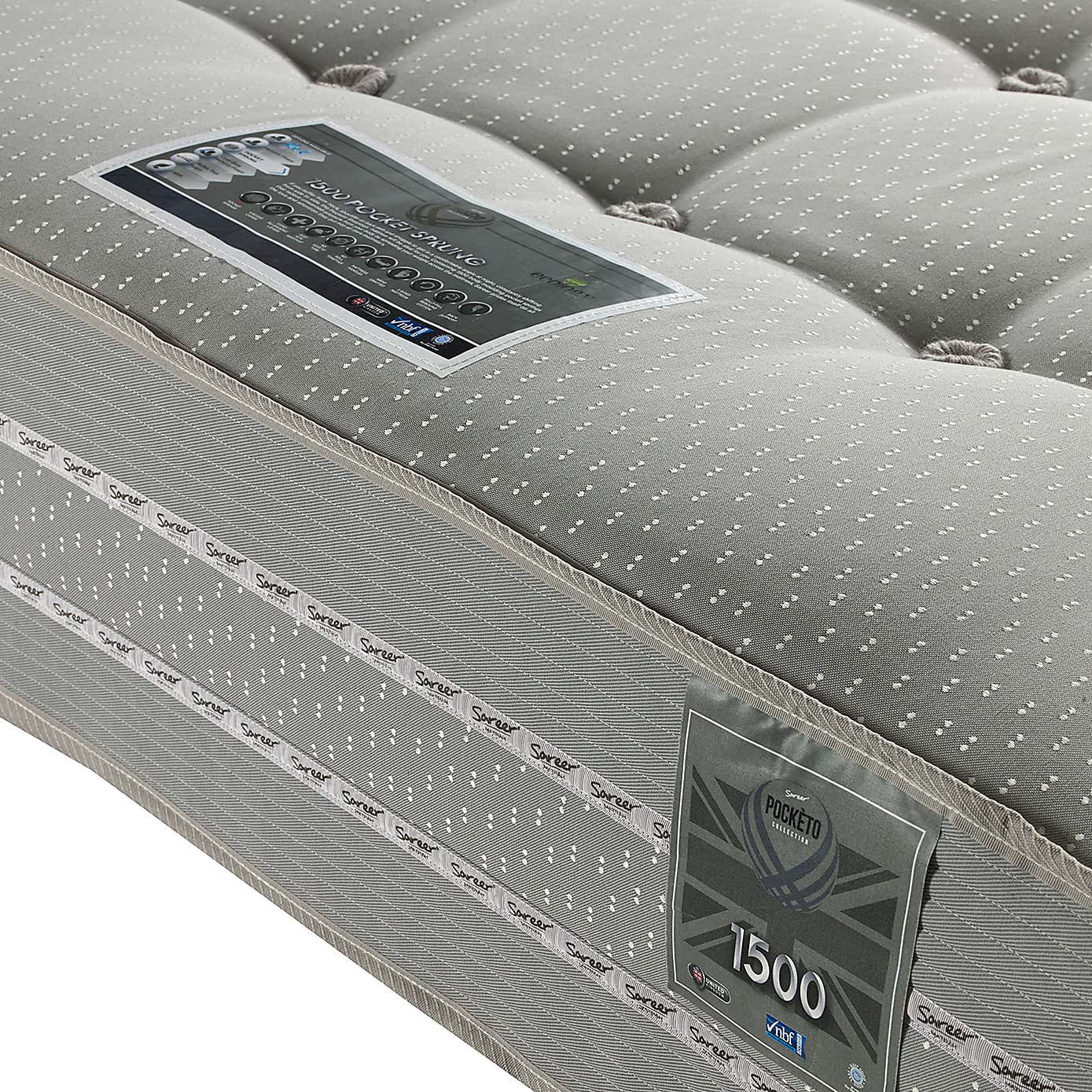 Sareer Pocketo 1500 Reflex Plus Mattress
