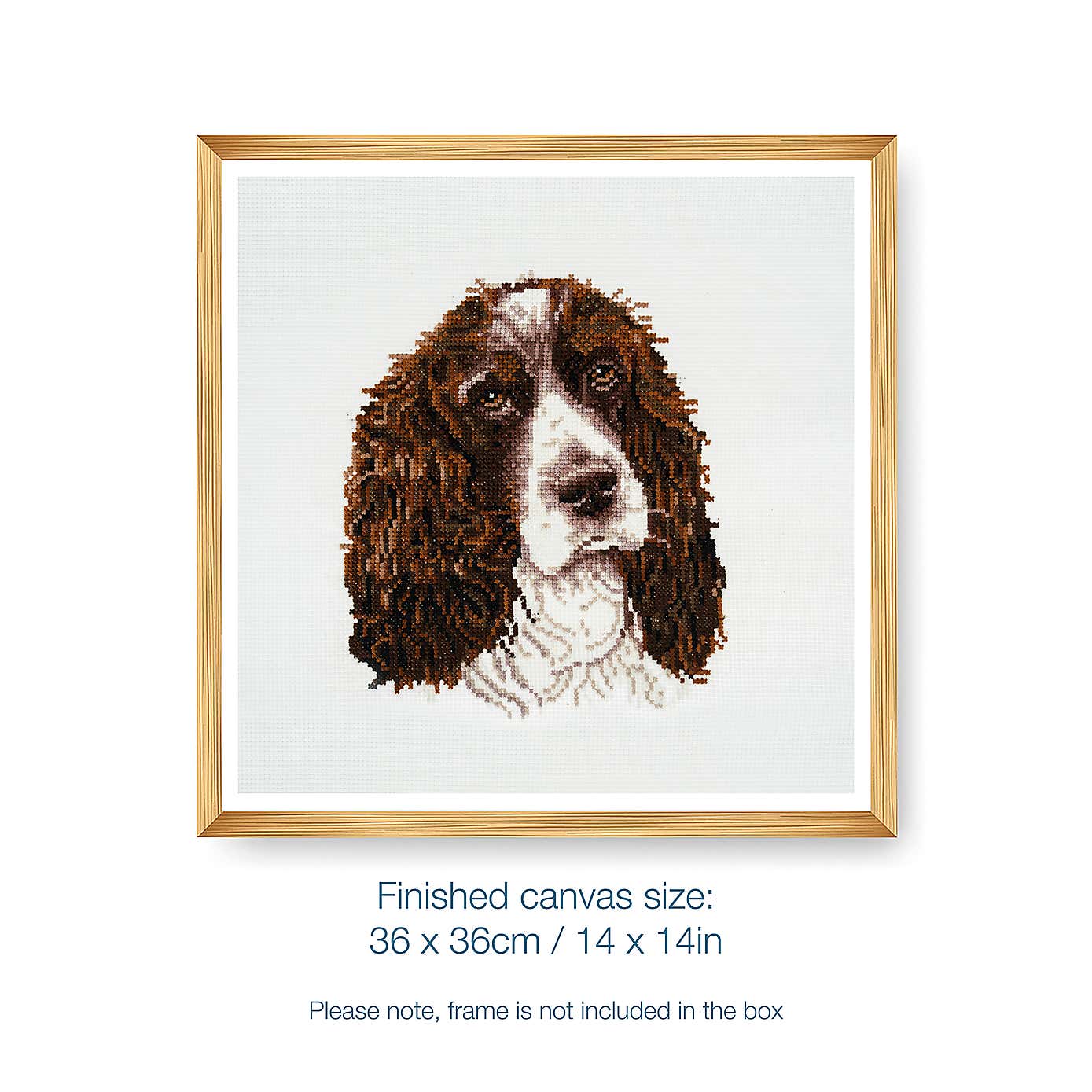 Cross Stitch Springer Spaniel
