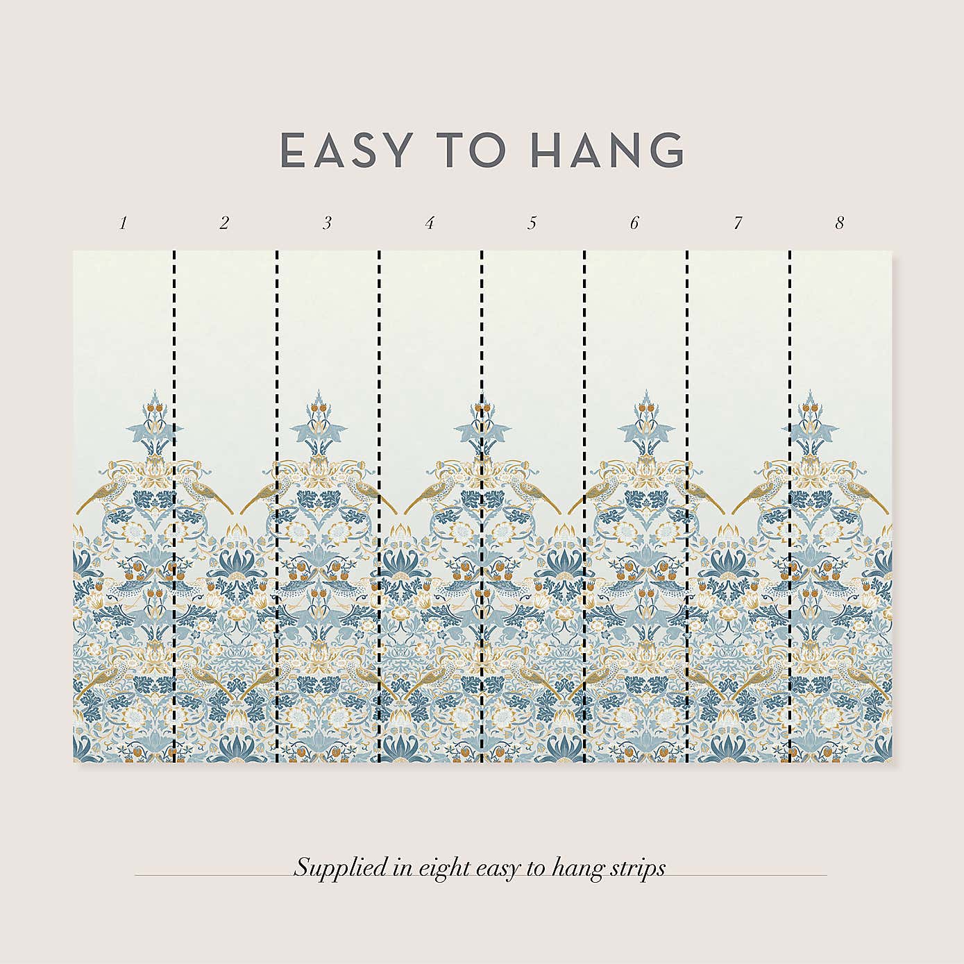 Strawberry Thief Mural