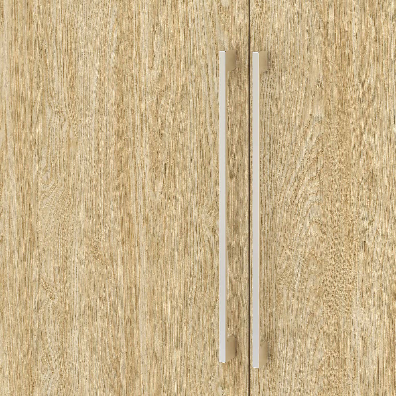 Foster Double 3 Drawer Wardrobe