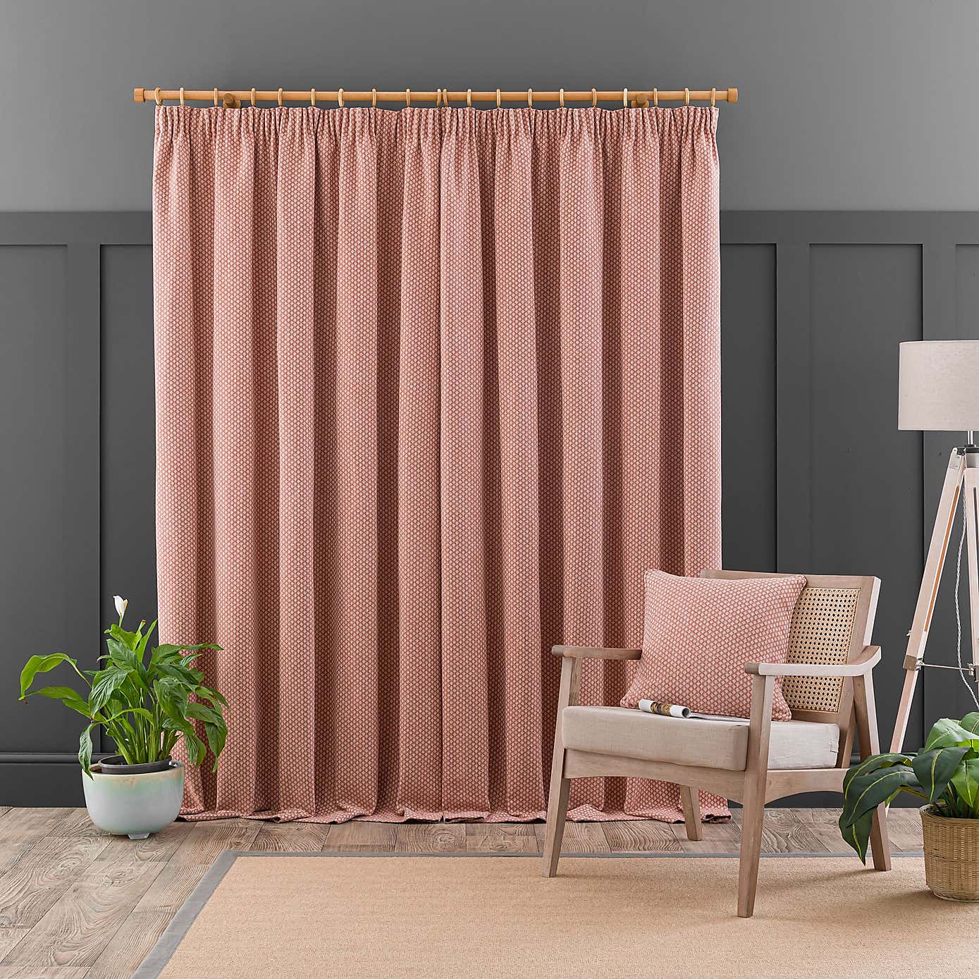 Churchgate Eton Pencil Pleat Curtains