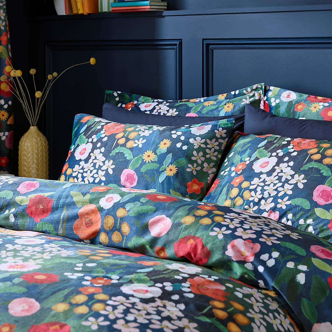 Midnight Garden Duvet Cover & Pillowcase Set