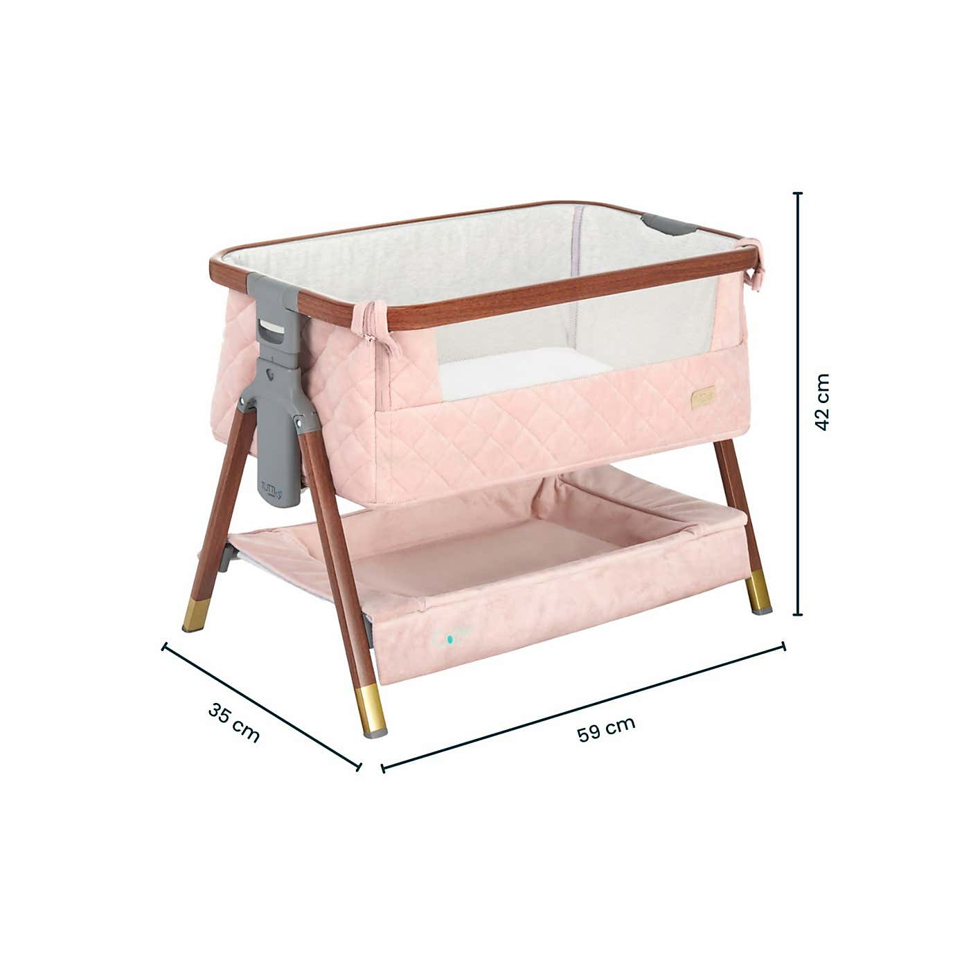 Tutti Bambini CoZee Luxe Mini Me Crib