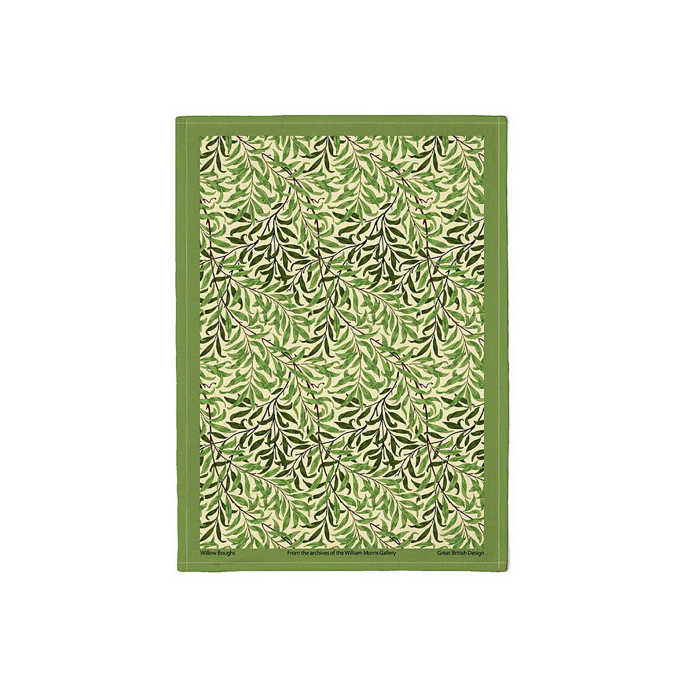 William Morris Willow Boughs Cotton Tea Towel