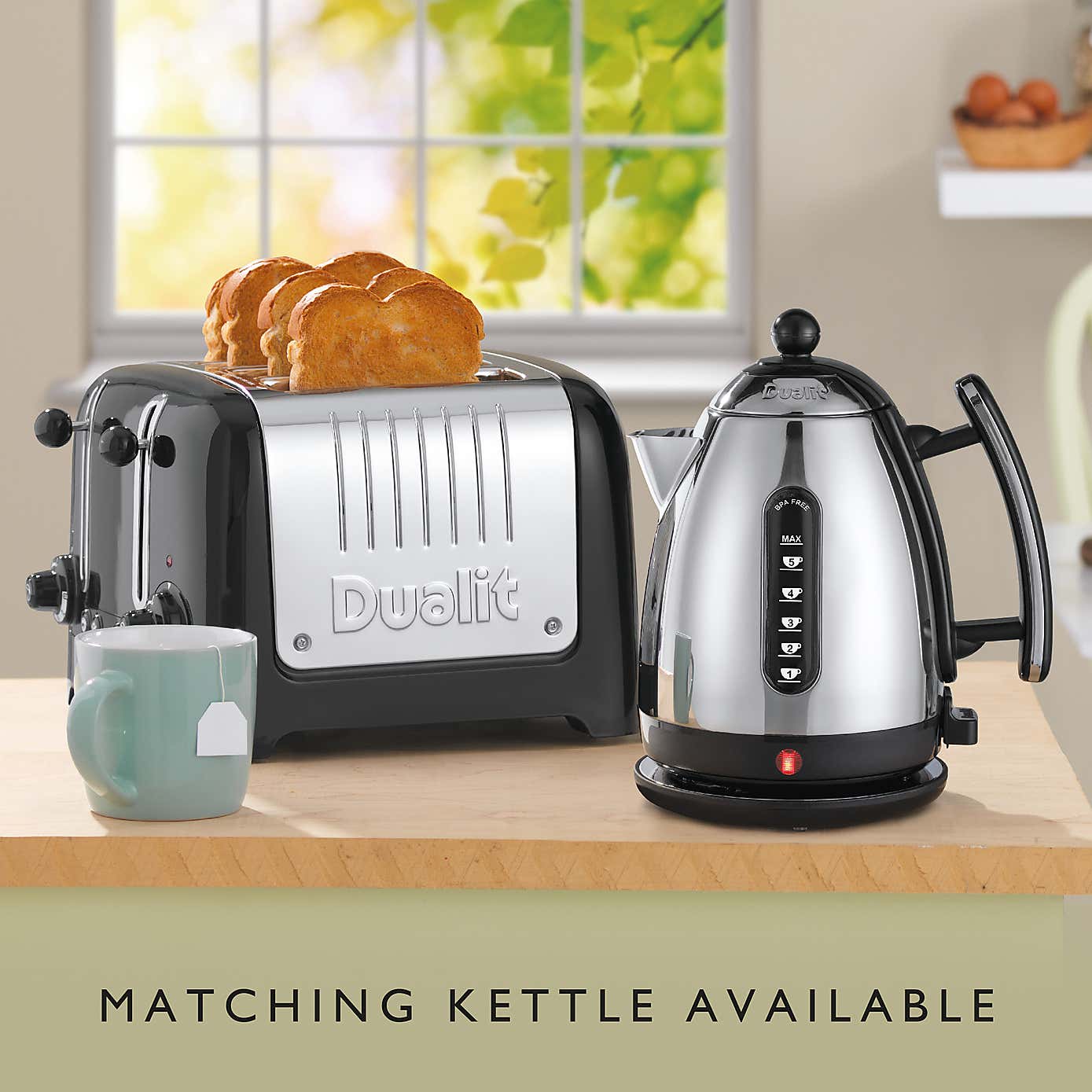 Dualit Lite 4 Long Slot Toaster