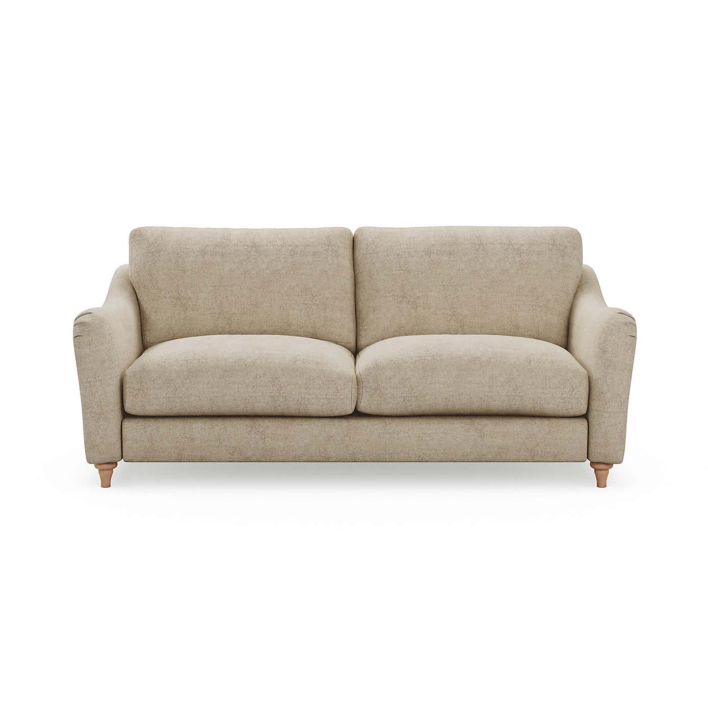 Hattie Tonal Plush Chenille 3 Seater Sofa