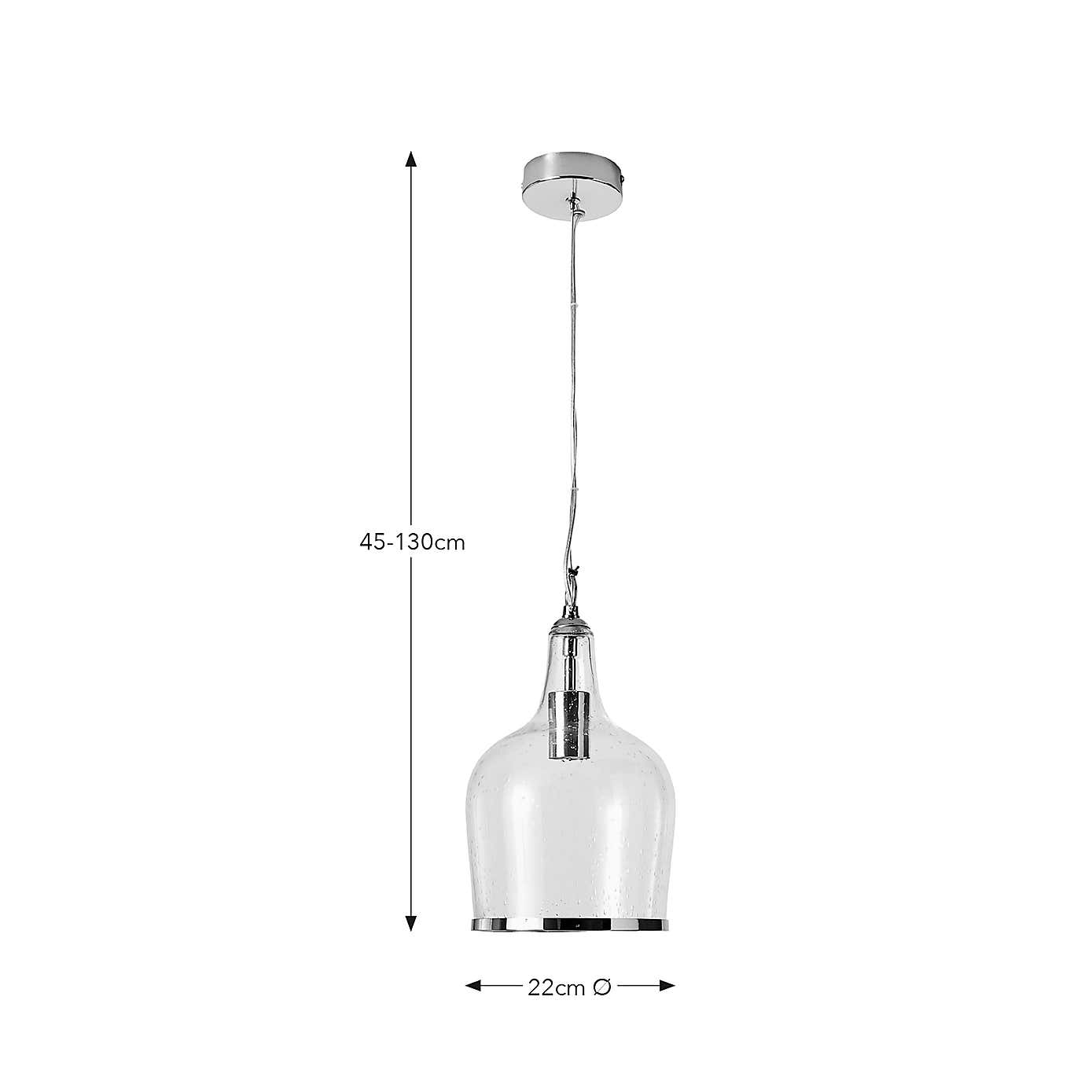 Lenny Glass Pendant Ceiling Light