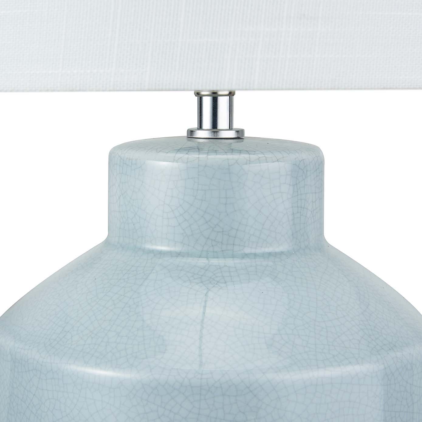 Nora Crackle Effect Table Lamp