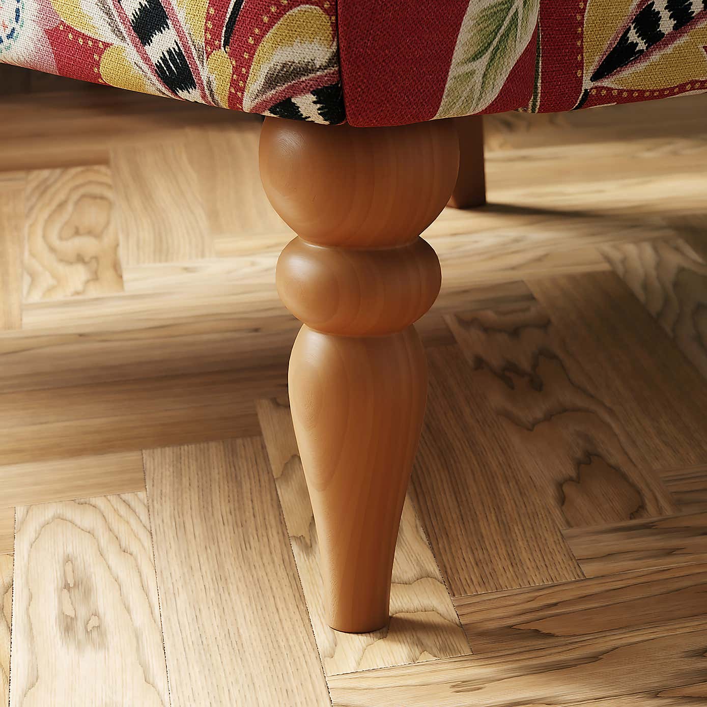 Joy Floral Upholstery Fabric Sample