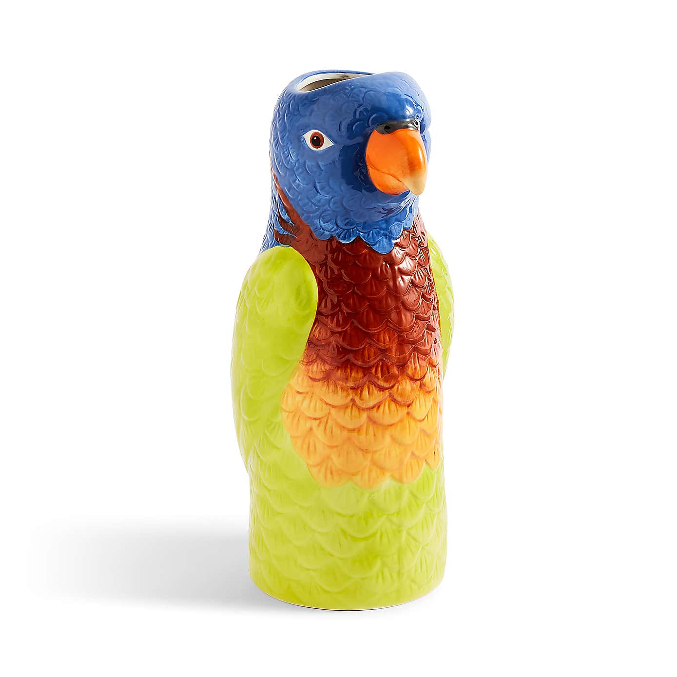 Parrot Ceramic Vase