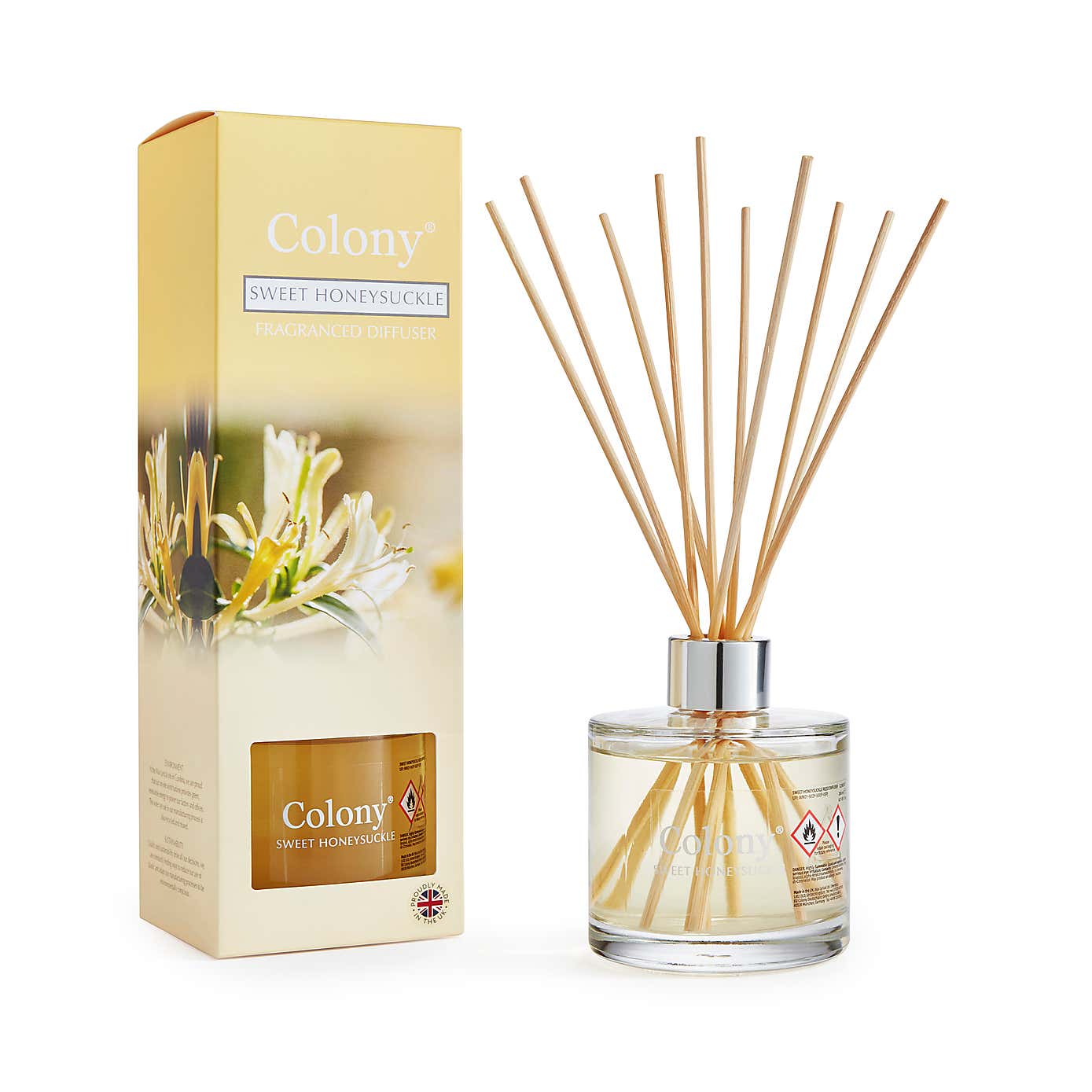 Colony Sweet Honeysuckle 200ml Diffuser