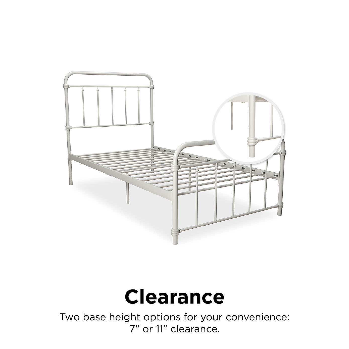 Dorel Home Wallace Metal Bed