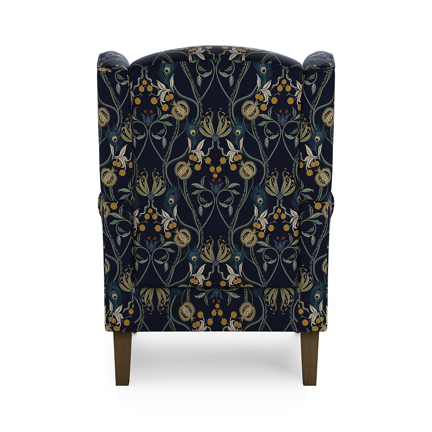 Oswald Havisham Print Wingback Armchair