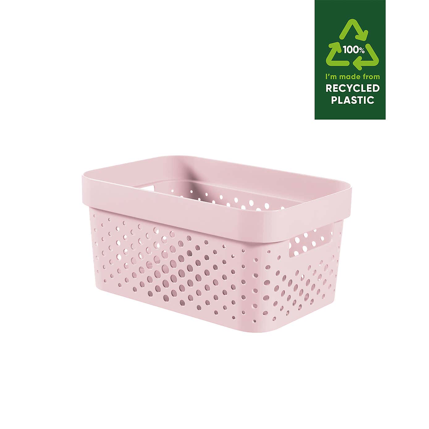 Curver Infinity 100% Recycled Plastic Storage Basket